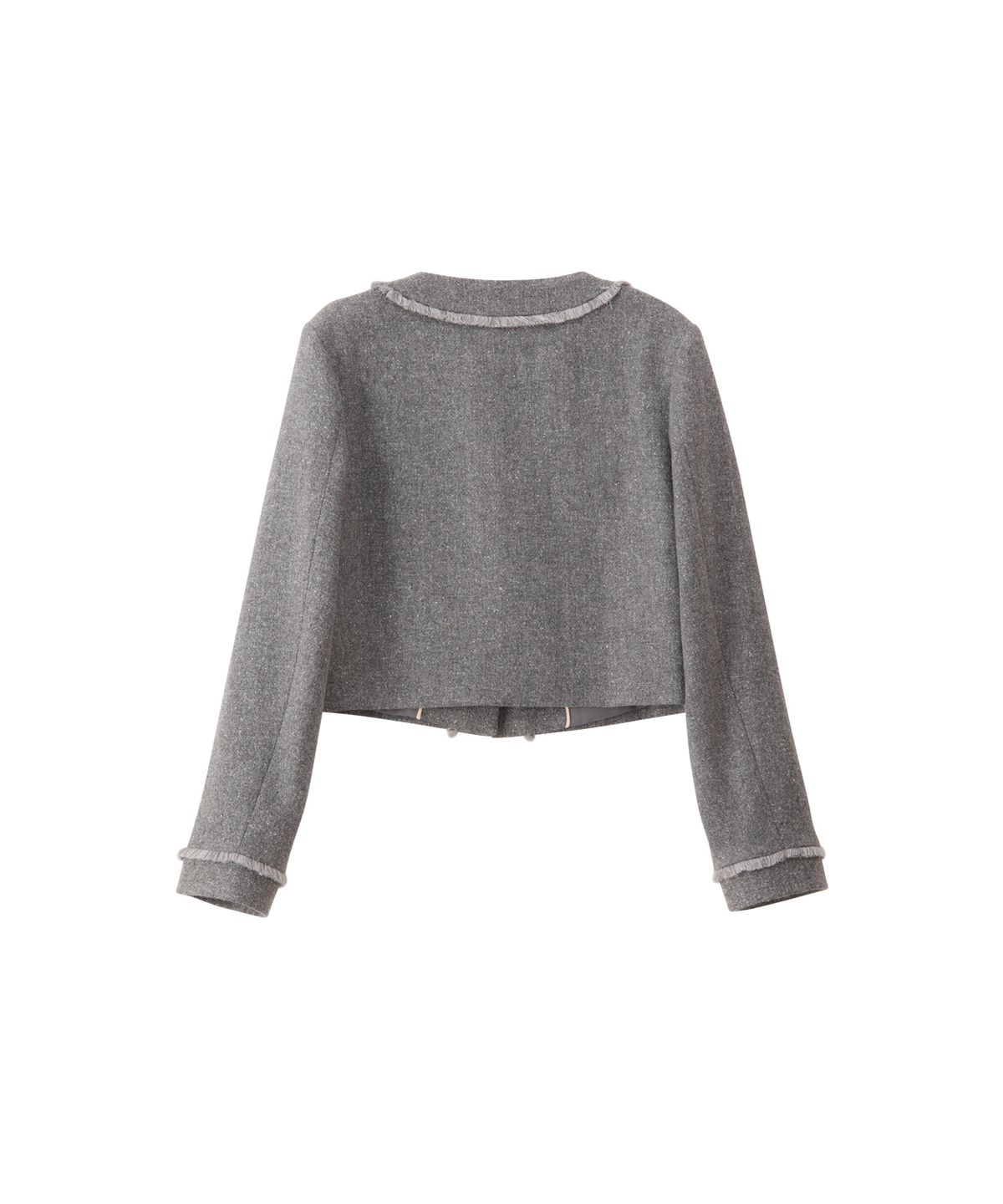 살롱 드 욘(SALON DE YOHN) Classic Wool Jacket_ Gray
