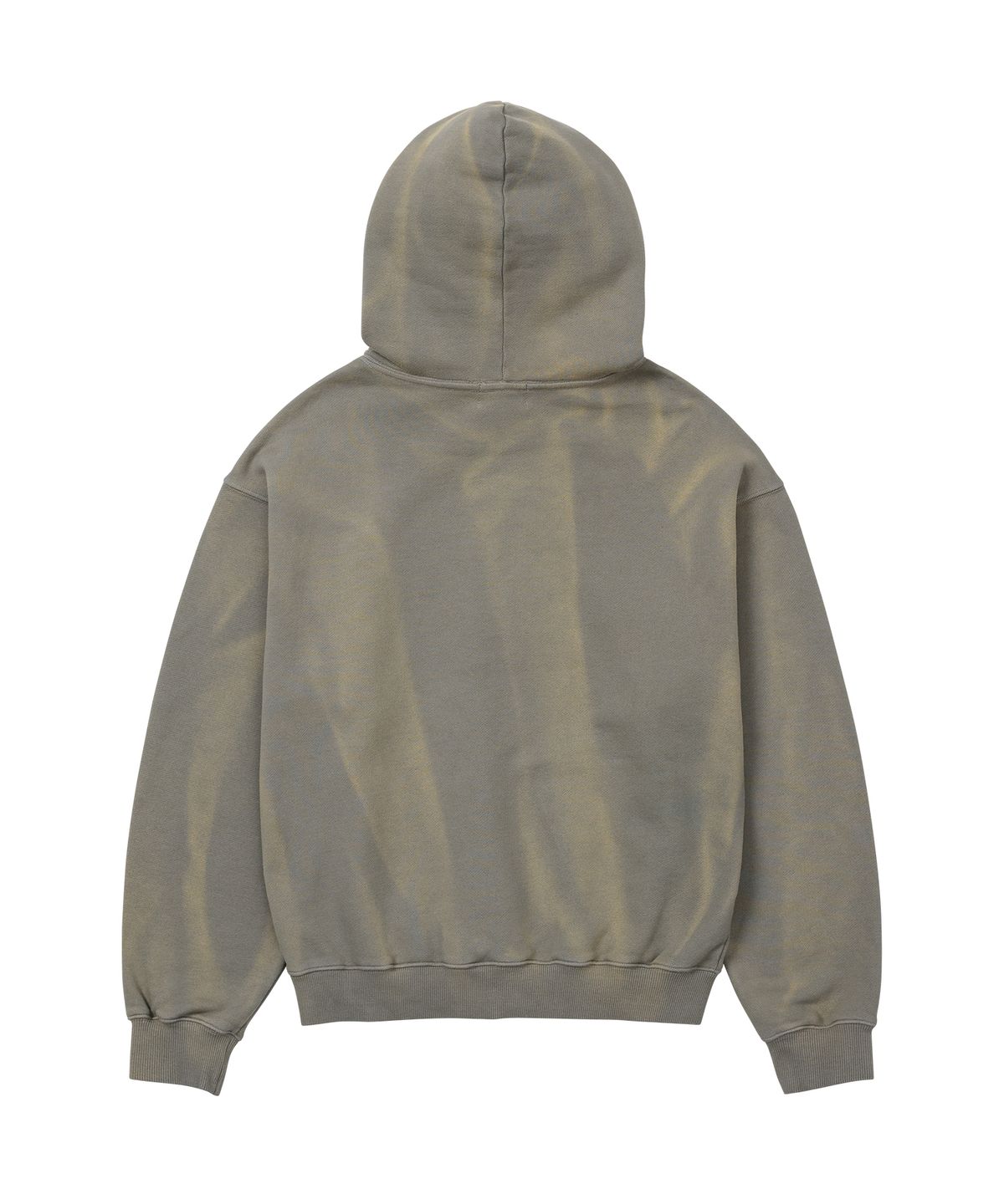 웰빙익스프레스(WELLBEING EXPRESS) Blurry Logo Hoodie Greyish Beige