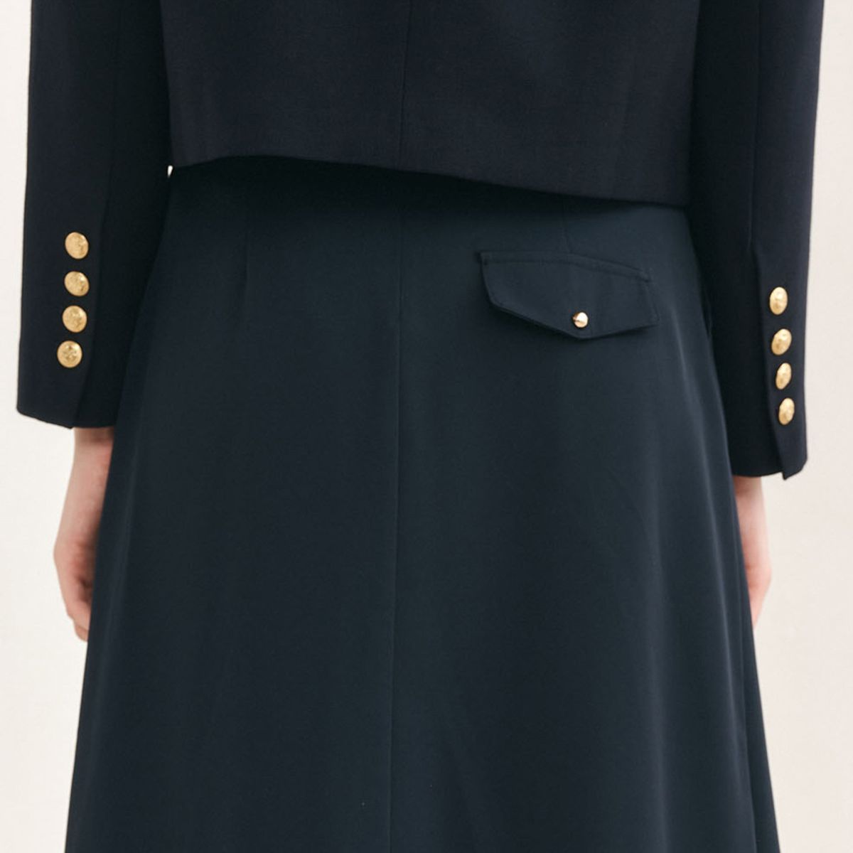 웬스데이딜라잇(WEDNESDAY DELIGHT) WD_High waist A-line skirt