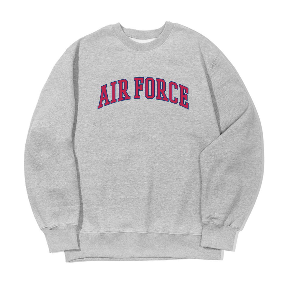 어썸어스(AWESOMEUS) (23FW)AIRFORCE LOGO VIVAMAGENTA-BLUE SWEAT SHIRTS_3 COLOR