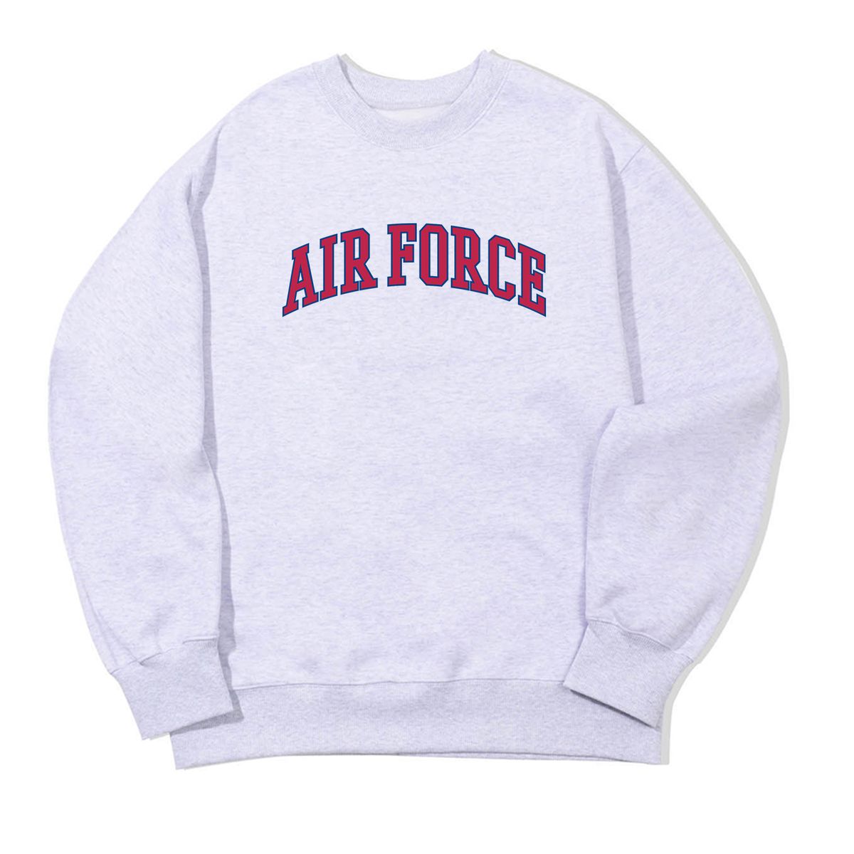 어썸어스(AWESOMEUS) (23FW)AIRFORCE LOGO VIVAMAGENTA-BLUE SWEAT SHIRTS_3 COLOR