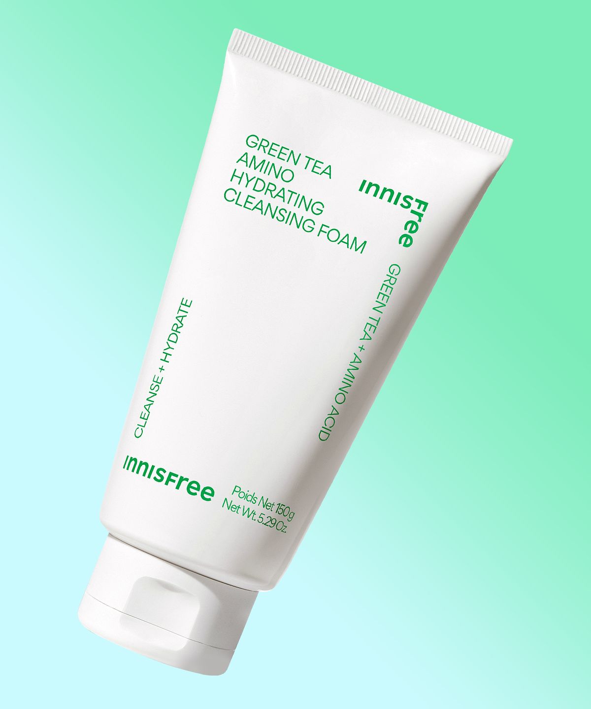 이니스프리(INNISFREE) 그린티 아미노 수분 클렌징 폼 150g