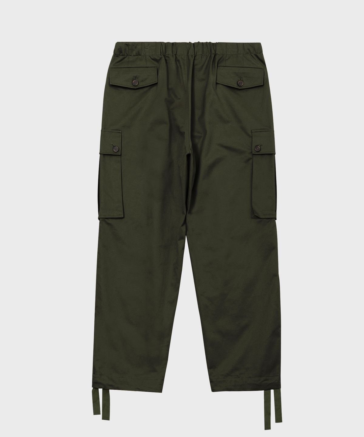카네이테이(KANEITEI) WIDE CARGO PANTS (OLIVE DRAB)