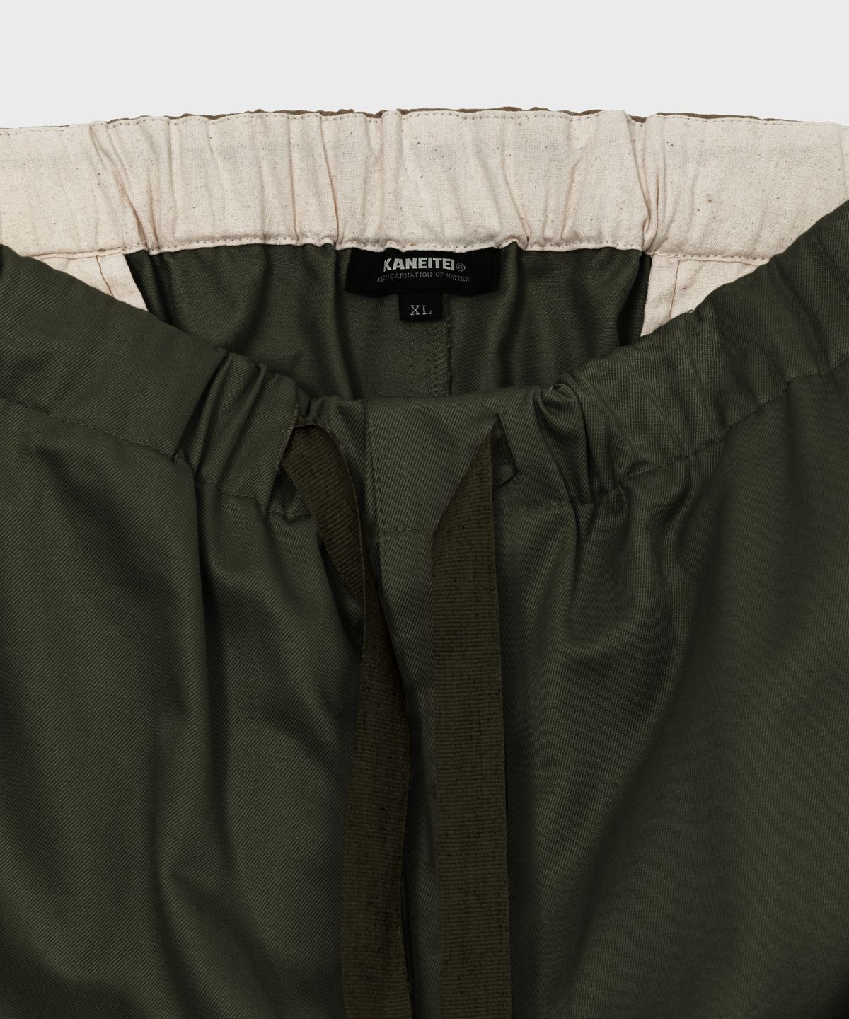 카네이테이(KANEITEI) WIDE CARGO PANTS (OLIVE DRAB)