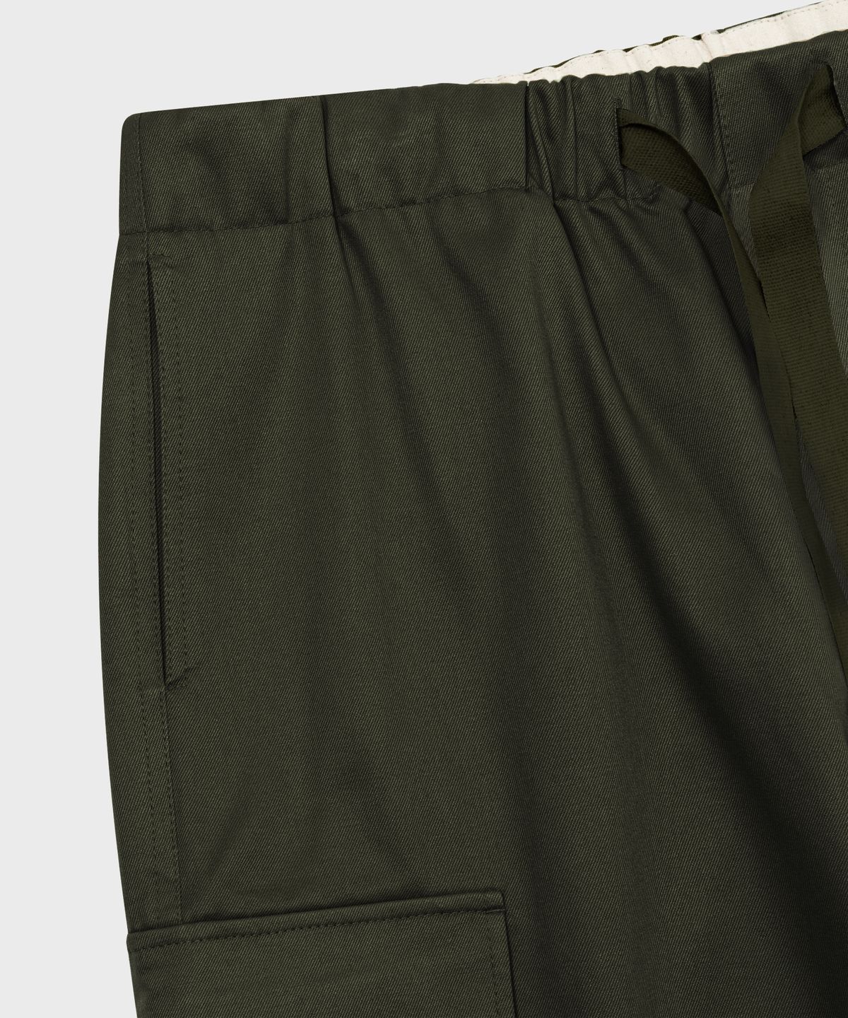 카네이테이(KANEITEI) WIDE CARGO PANTS (OLIVE DRAB)