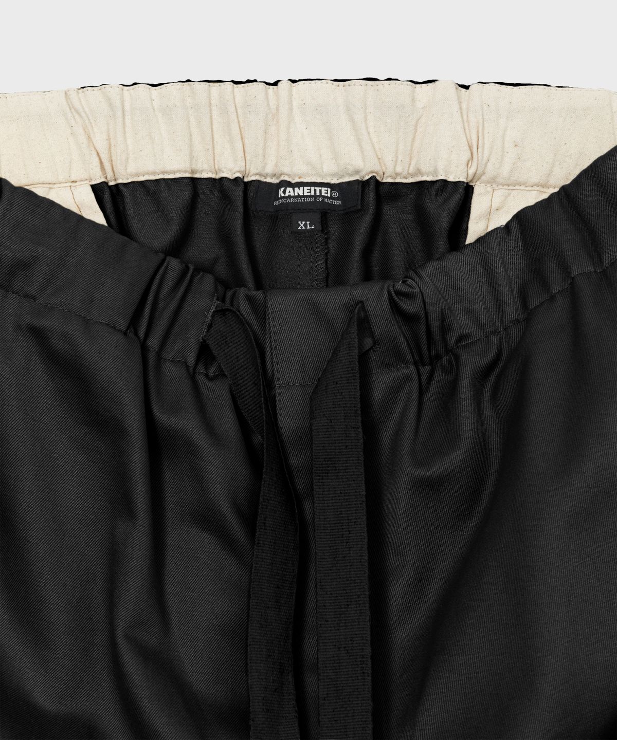 카네이테이(KANEITEI) WIDE CARGO PANTS (BLACK)
