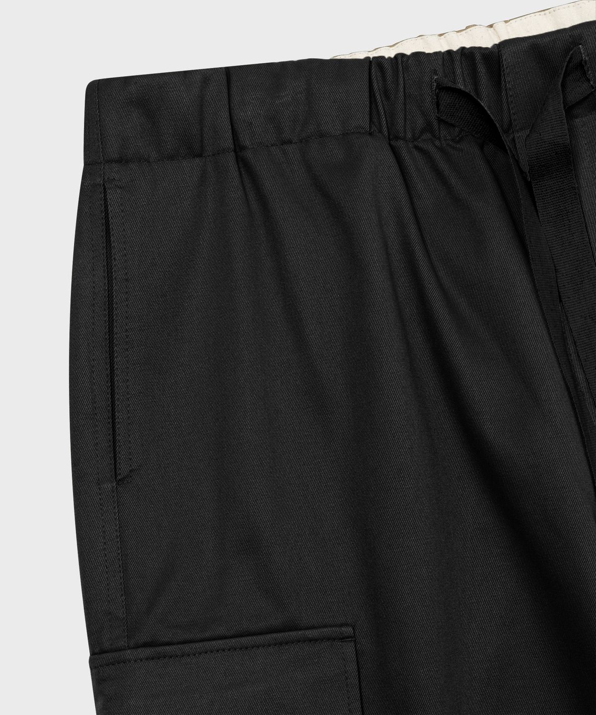 카네이테이(KANEITEI) WIDE CARGO PANTS (BLACK)
