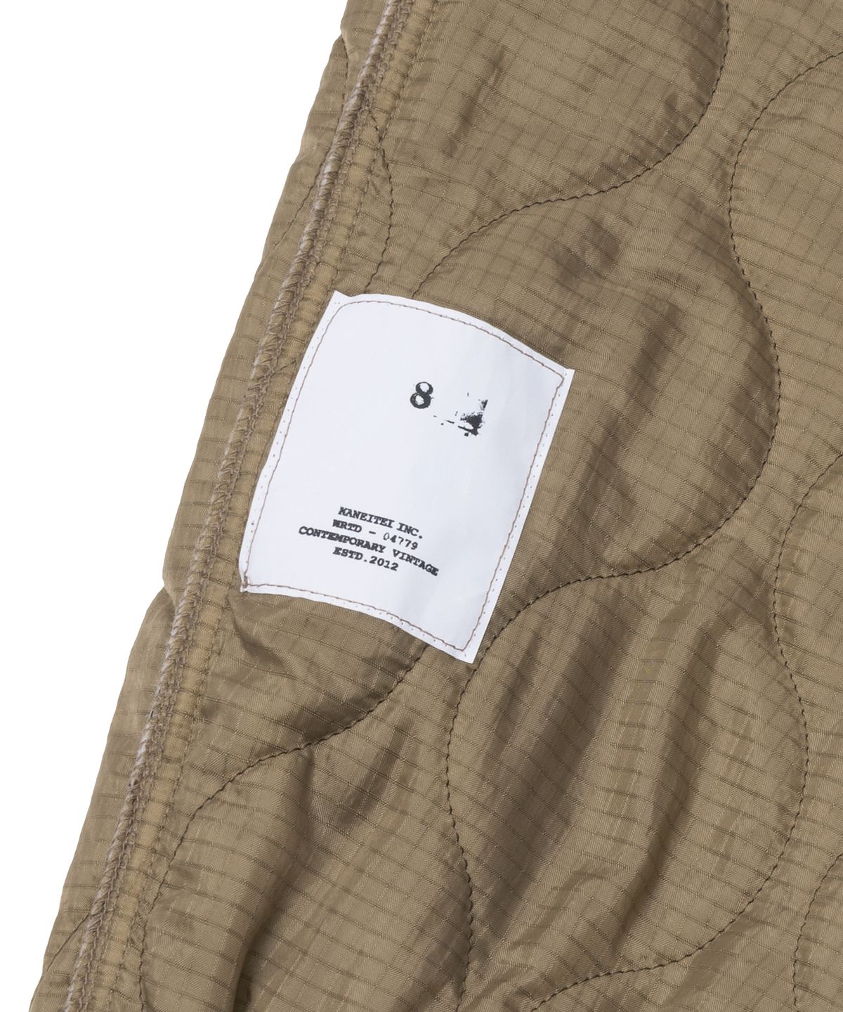 카네이테이(KANEITEI) M65 QUILTING PANTS (BEIGE)