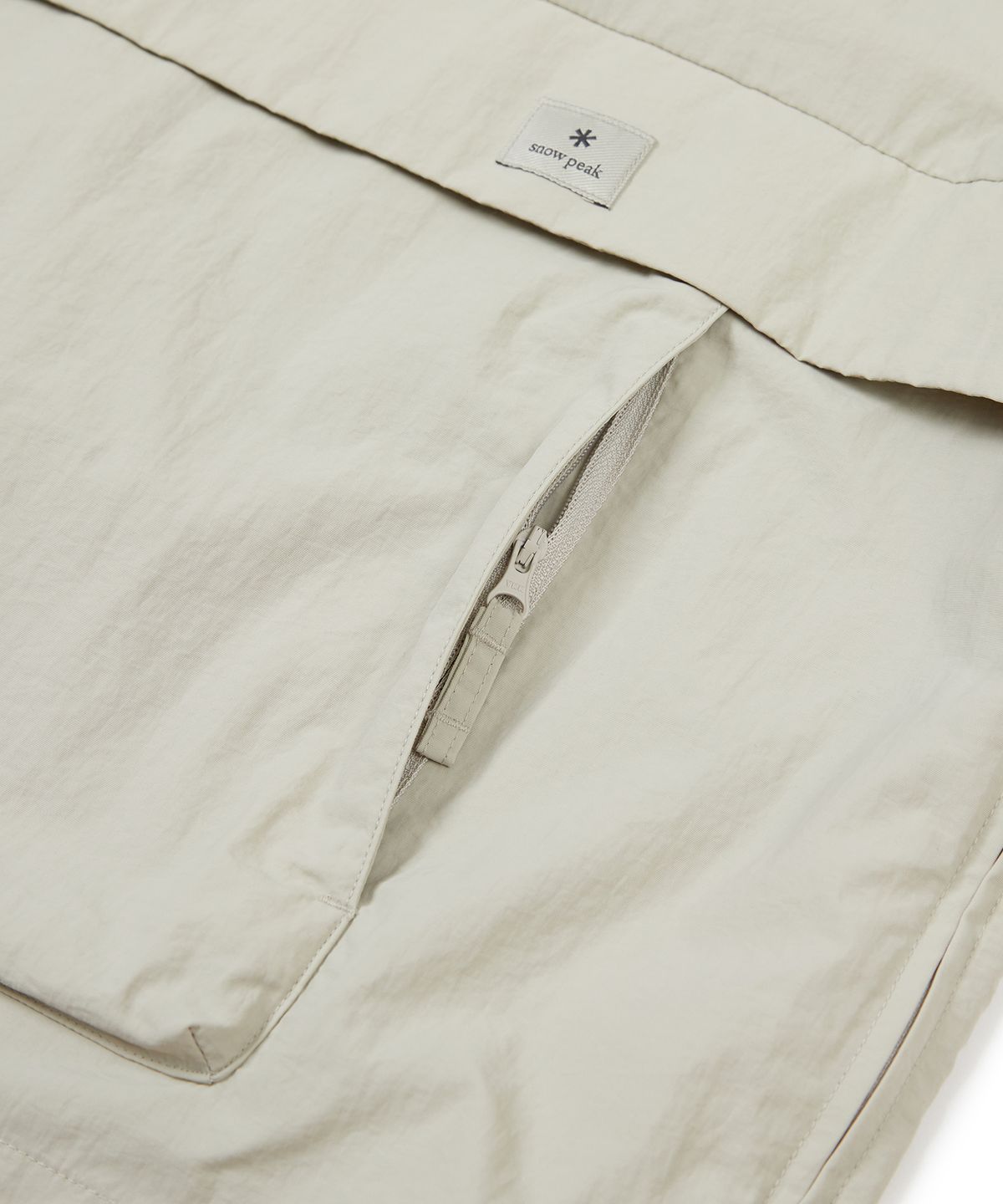 스노우피크 어패럴(SNOWPEAK APPAREL) 캠플 아노락 Light Beige (S23FMCAN42)
