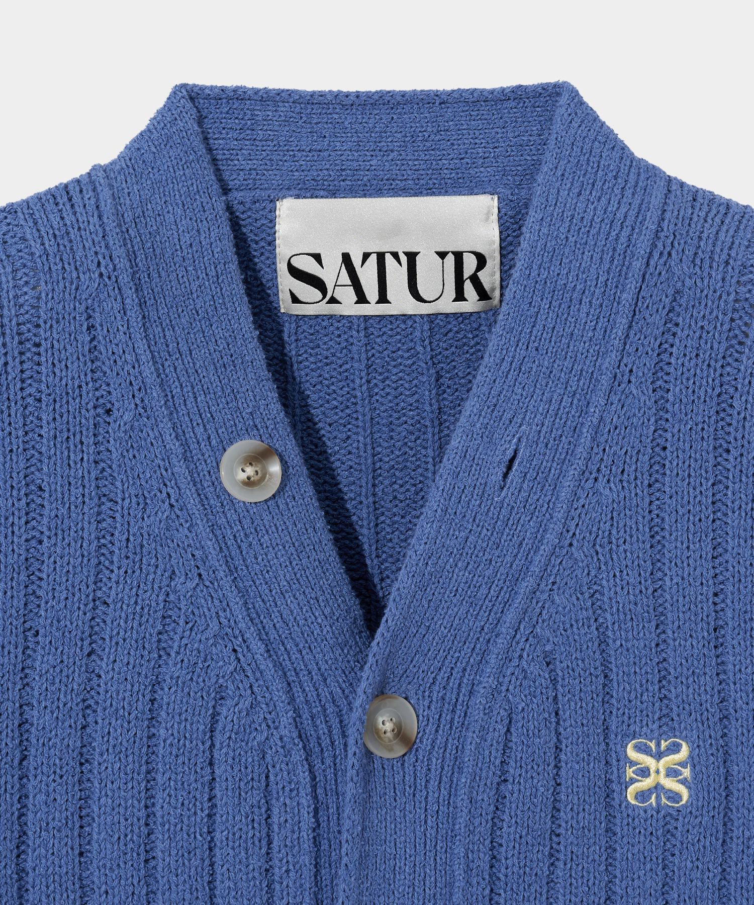 ★ENHYPEN 着用★【SATUR】★Faro Over Size Boucle Cardiga.n★ MUSINSA | SATUR Faro oversized boucle cardigan cerulean blue