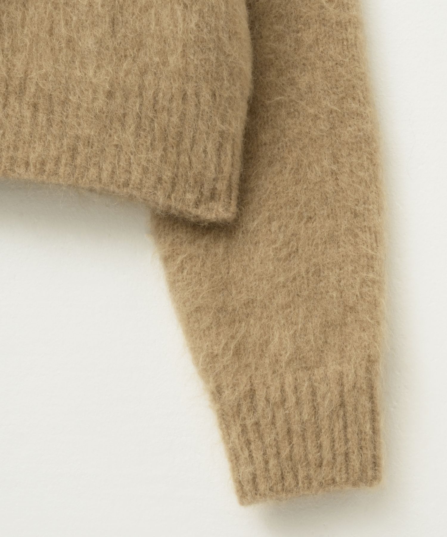 【 SATUR 】Essen Two Tone Mohair Pullover Knit MUSINSA | SATUR Essen Two Tone Mohair Pullover Knit Melange Grey