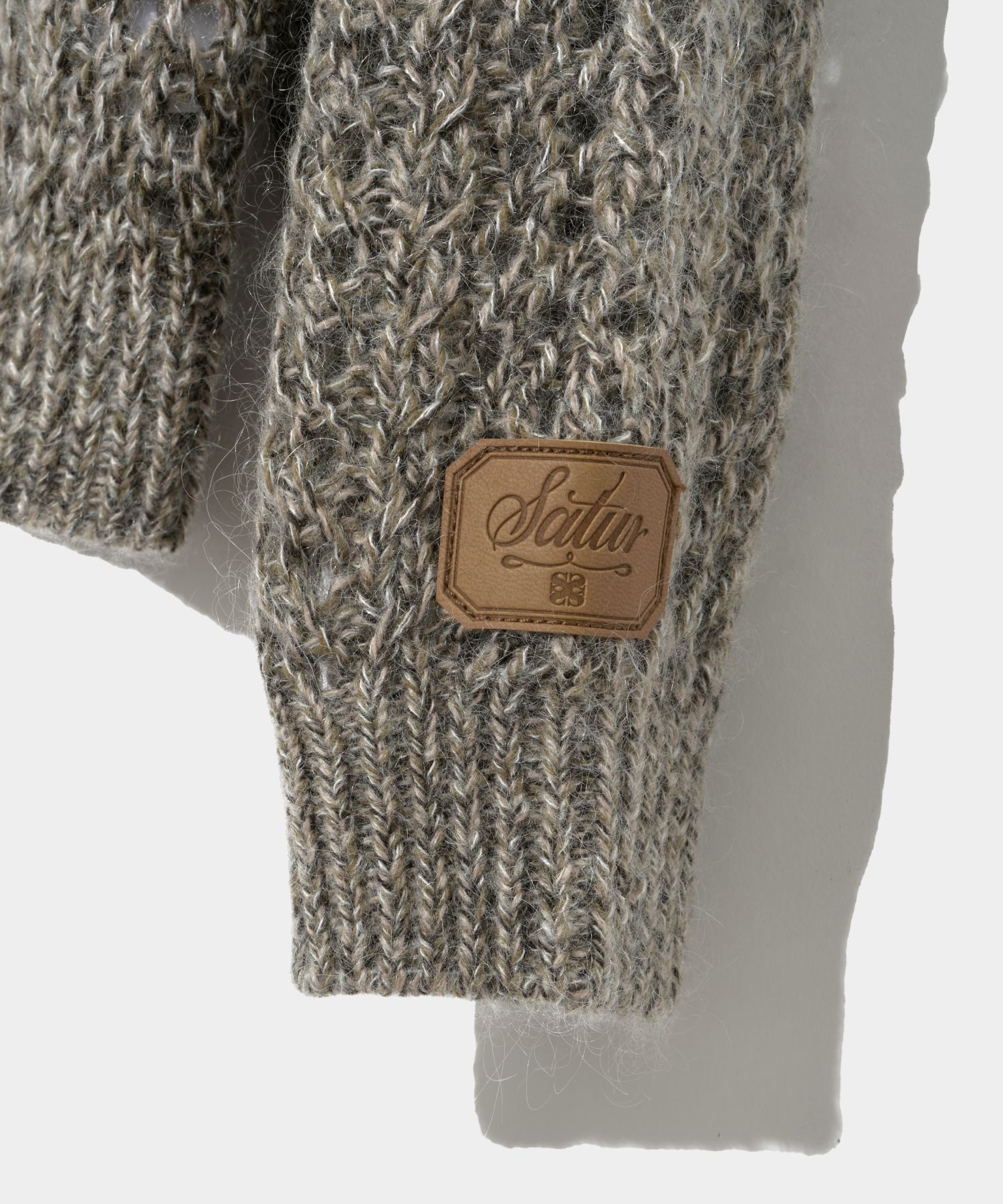 MUSINSA | SATUR Ibiza mohair knit walnut black