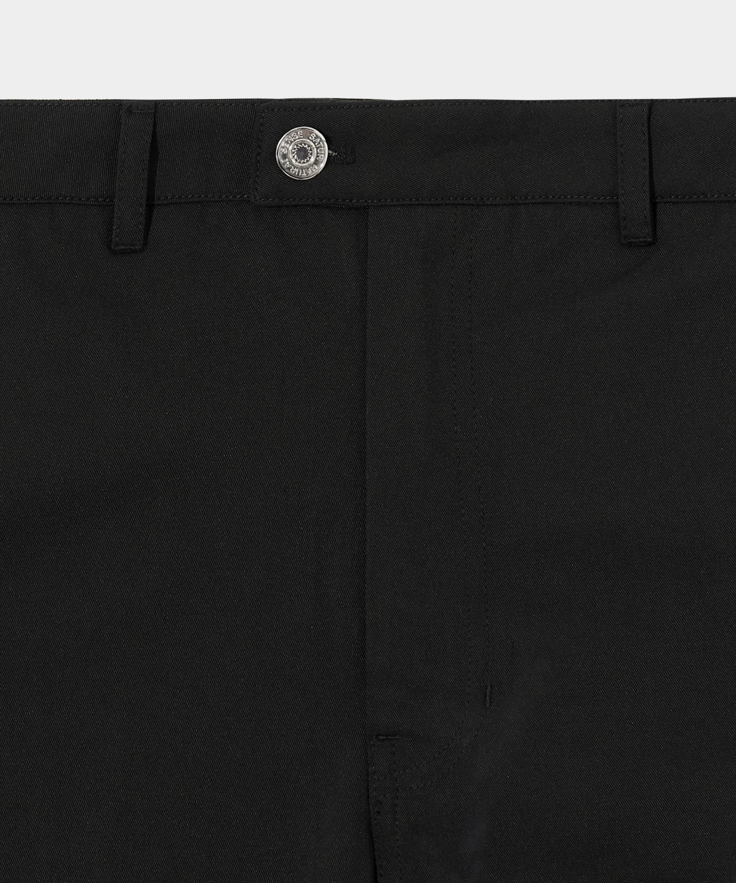 MUSINSA | SATUR Core wide chino pants classic black