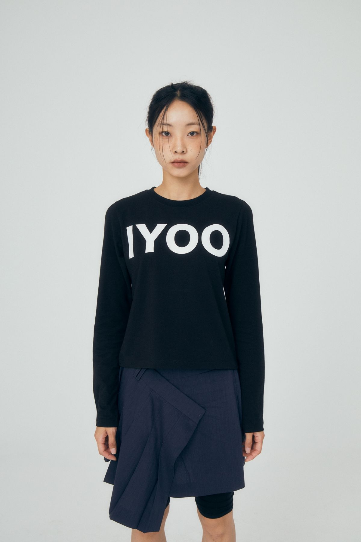미와이후(MIYHOO) MIXING LONG SLEEVE ( BLACK )