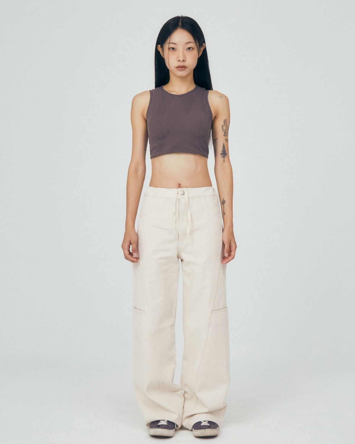 미와이후(MIYHOO) 11 CURVE JEANS ( IVORY )
