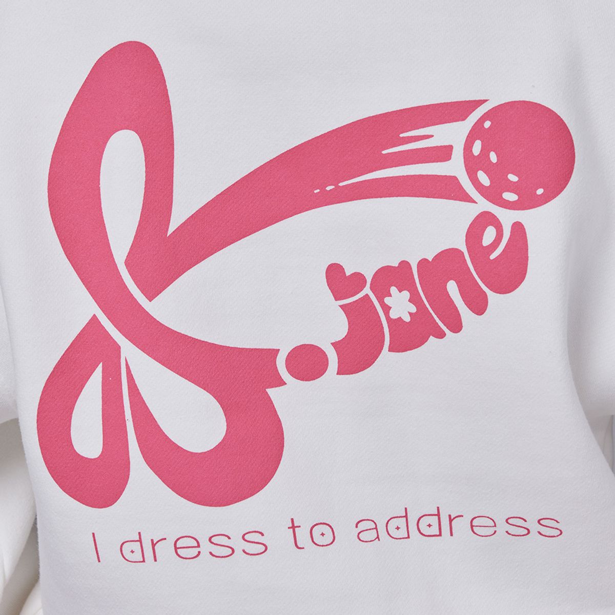 제이제인(J.JANE) 컬러 배색 맨투맨 세트 (Pink)