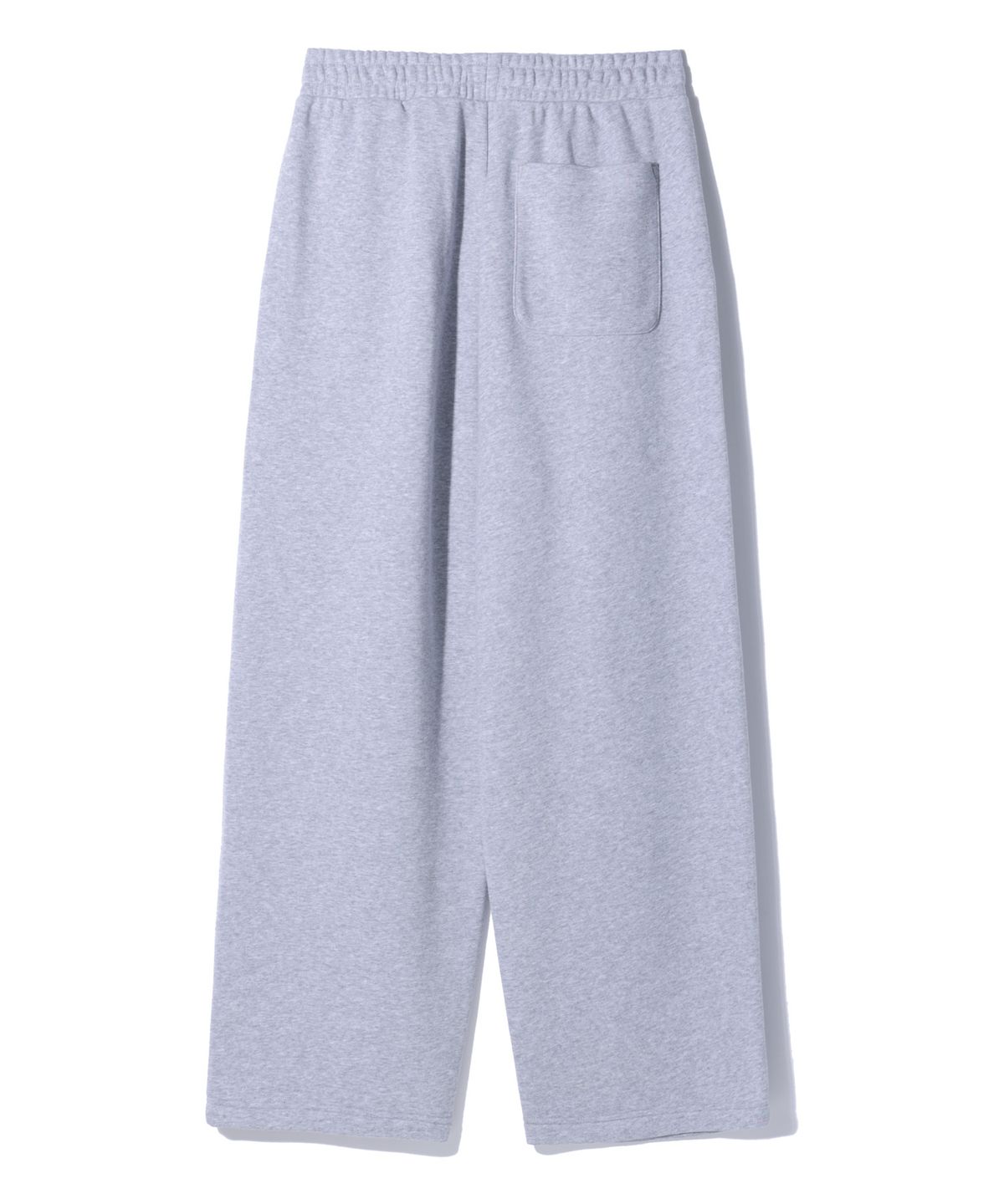 레이피커스(RAYFIKERS) 와펜 로고 와이드 원턱 스웨트 팬츠 MELANGE GREY (MO6PU181-097)
