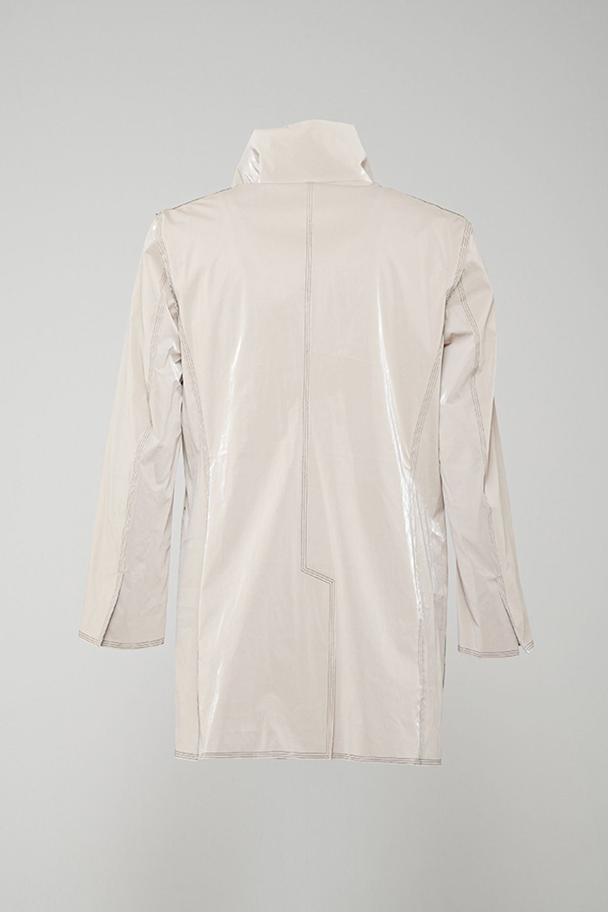 발로렌(VALOREN) Single Zipper Technical Coat
