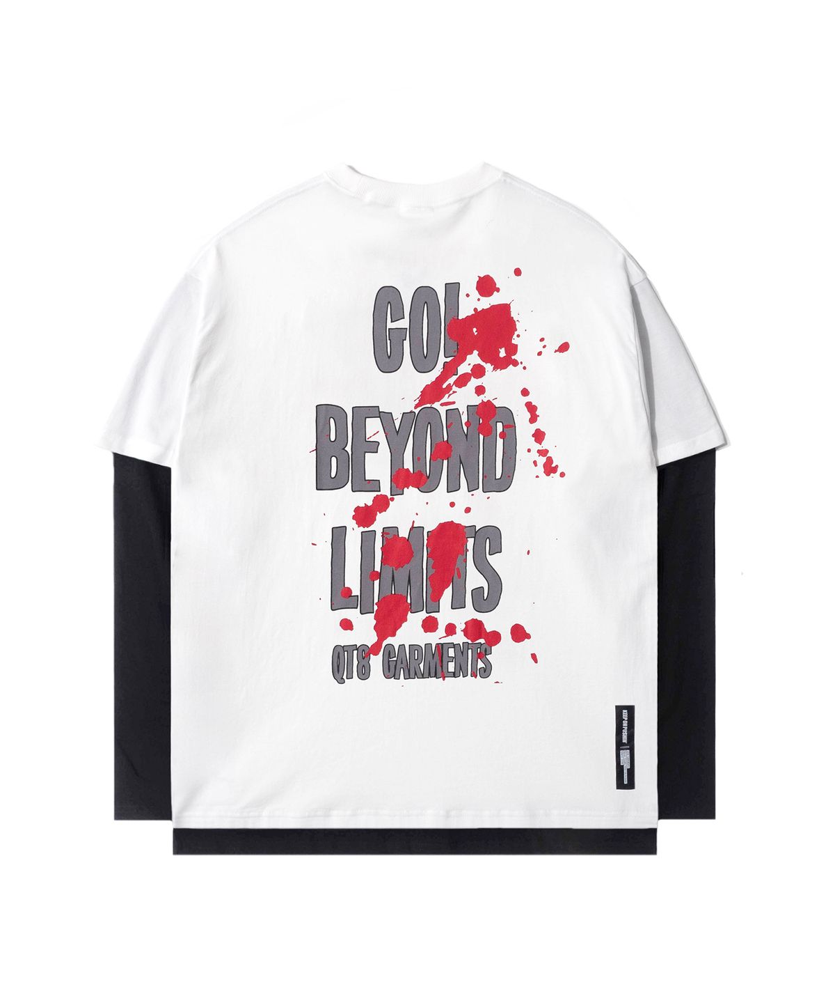 큐티에잇 가먼츠(QT8 GARMENTS) GB GBL Layered Tee (Ivory)