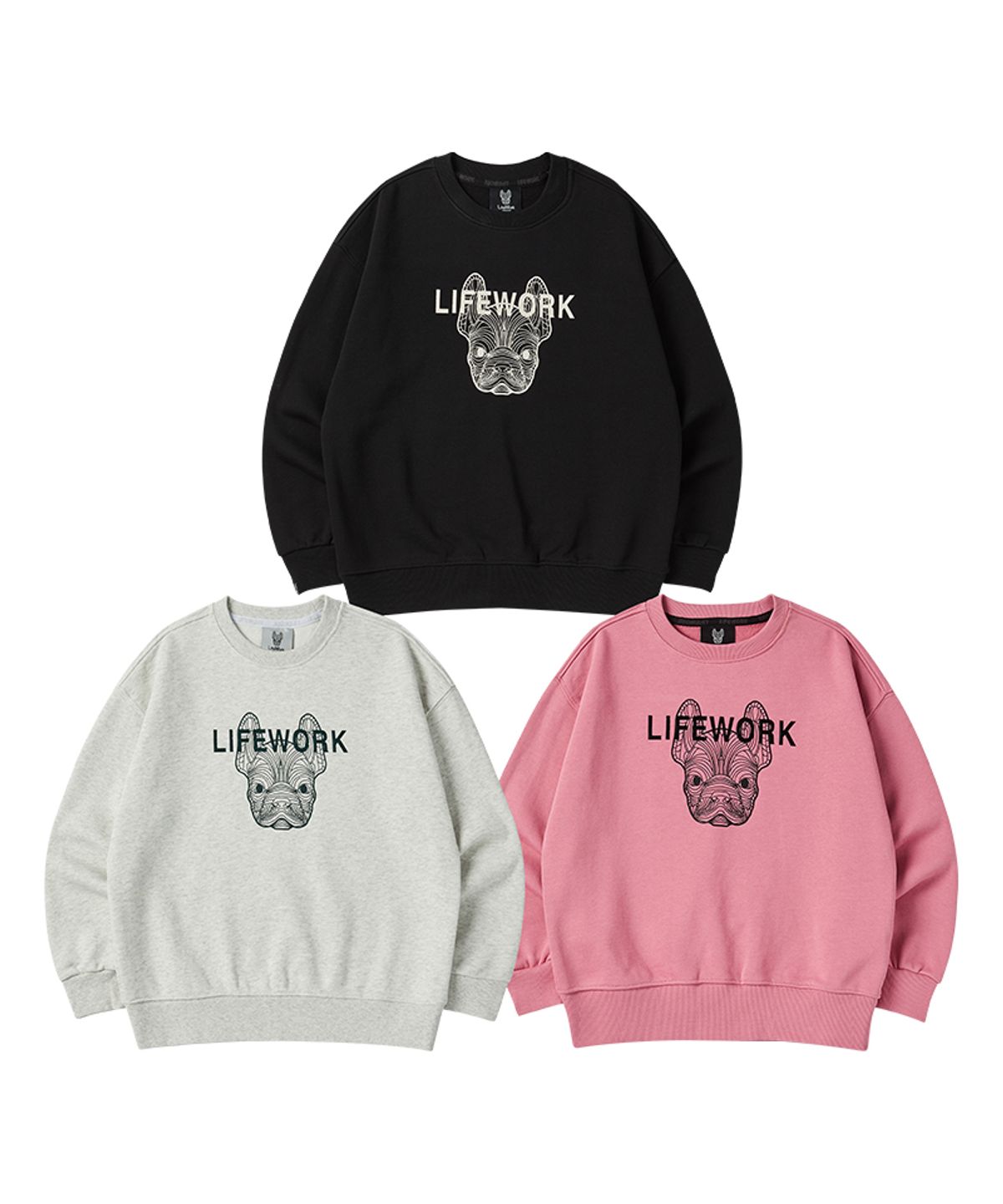 라이프워크 키즈(LIFEWORK KIDS) 키즈) 뉴배리어스 라독 맨투맨