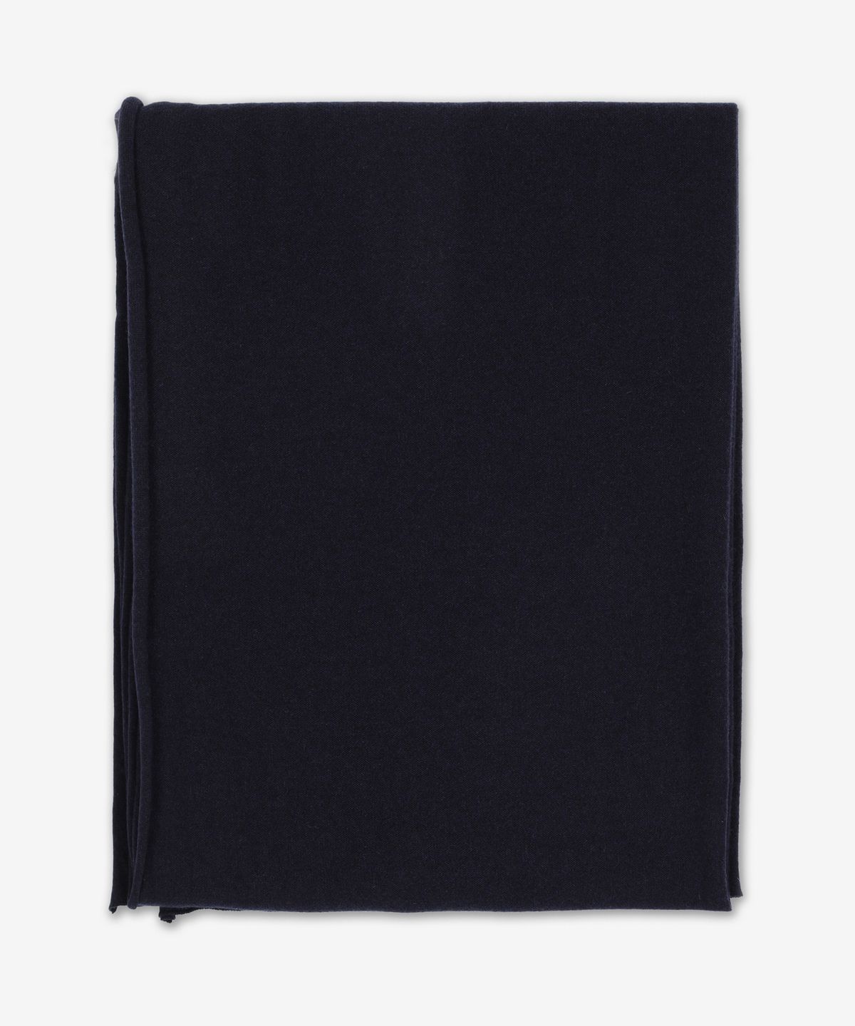 질 샌더(JIL SANDER) 로고 패치 캐시미어 머플러 - 다크 블루 / J40TE0005J13204406