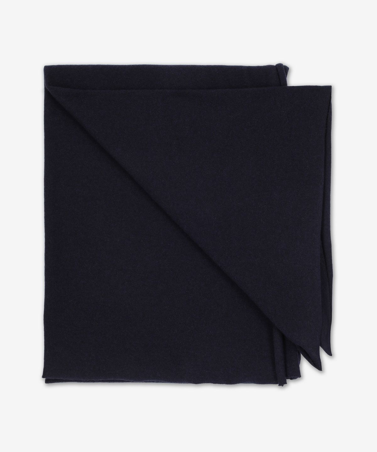 질 샌더(JIL SANDER) 로고 패치 캐시미어 머플러 - 다크 블루 / J40TE0005J13204406