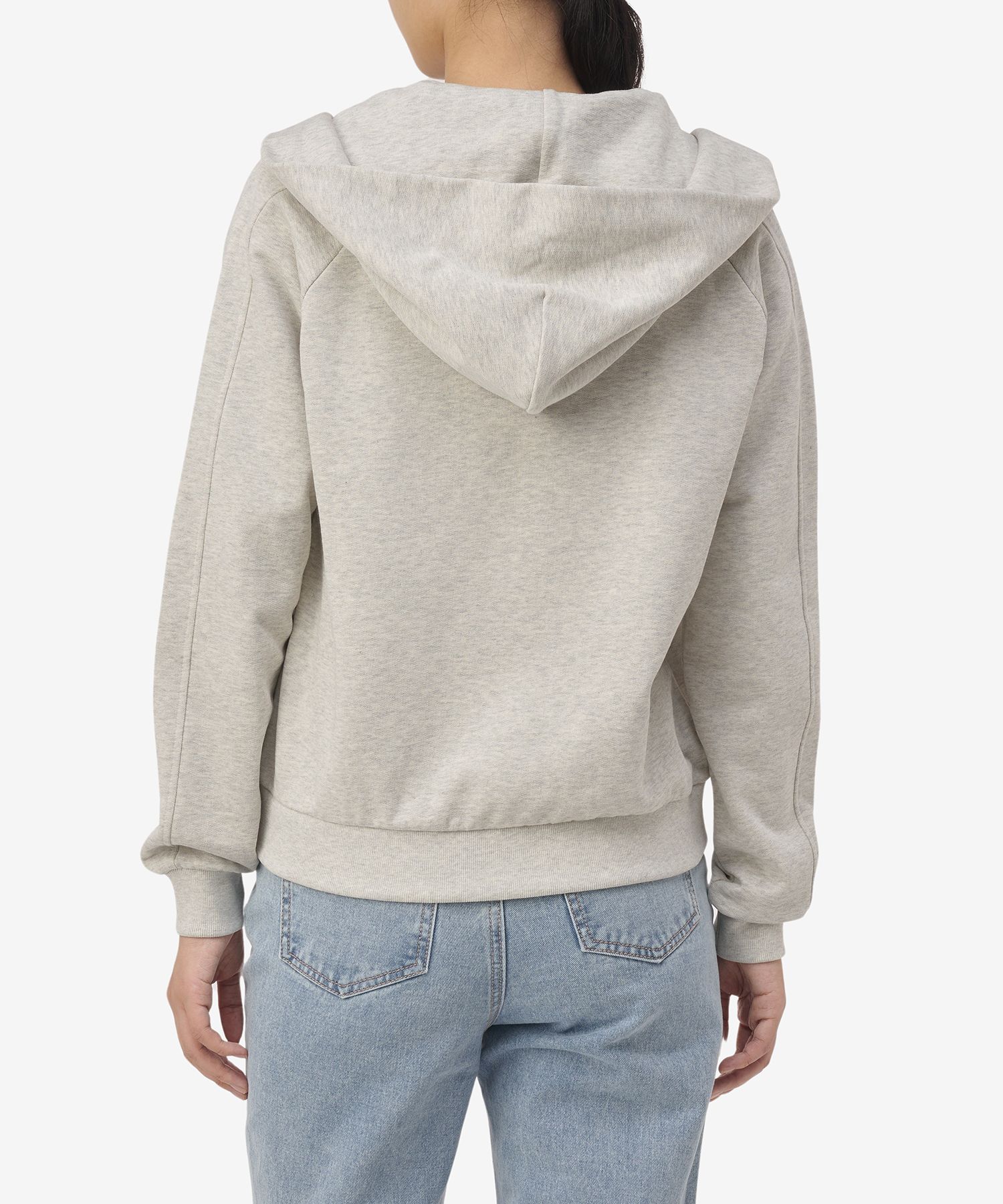 Super Distressed Oversized Crewneck - Heather Grey | R13 Denim