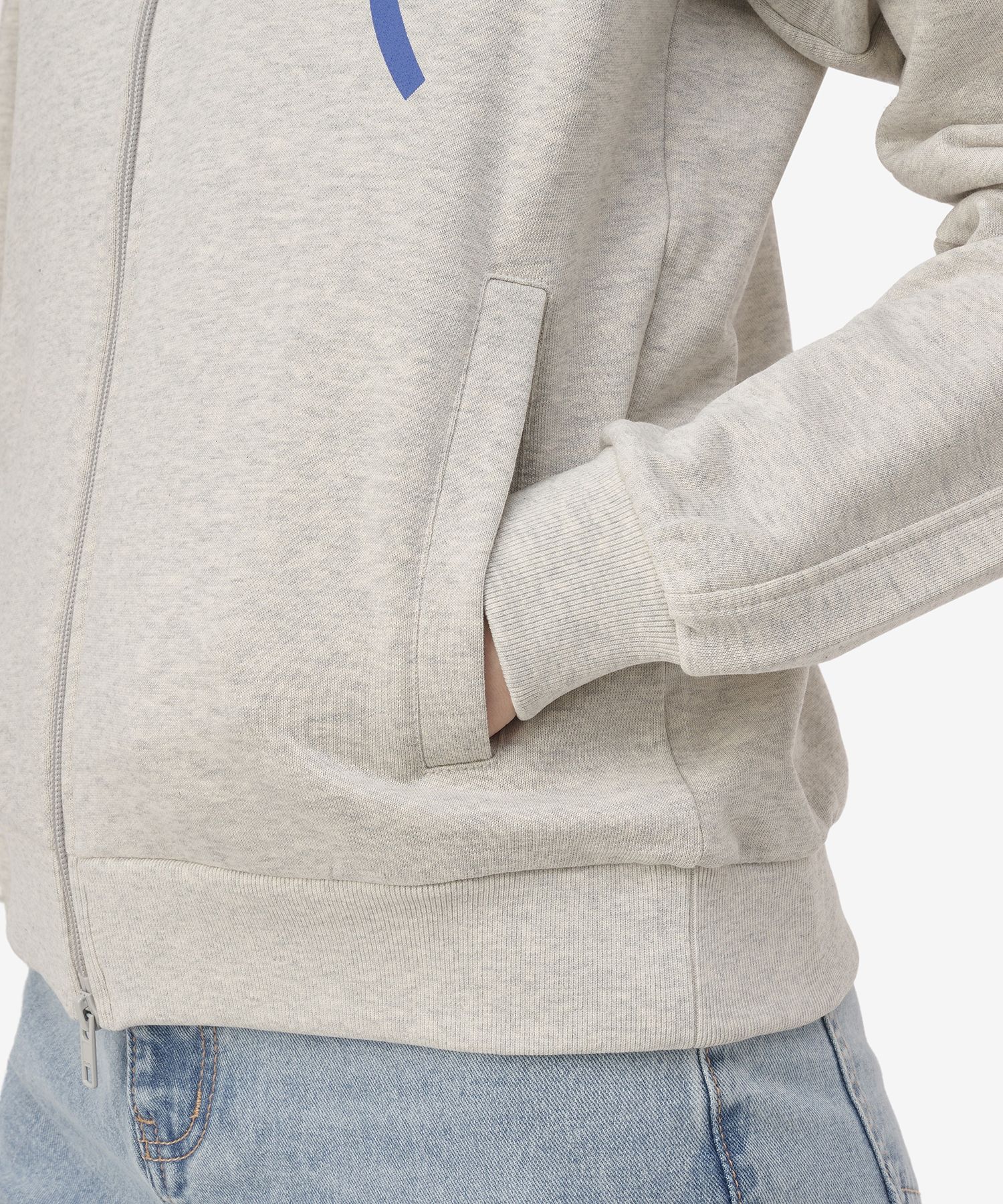 MUSINSA | KENZO Target Bokeh Print Zip-Up Hoodie - Pale Gray