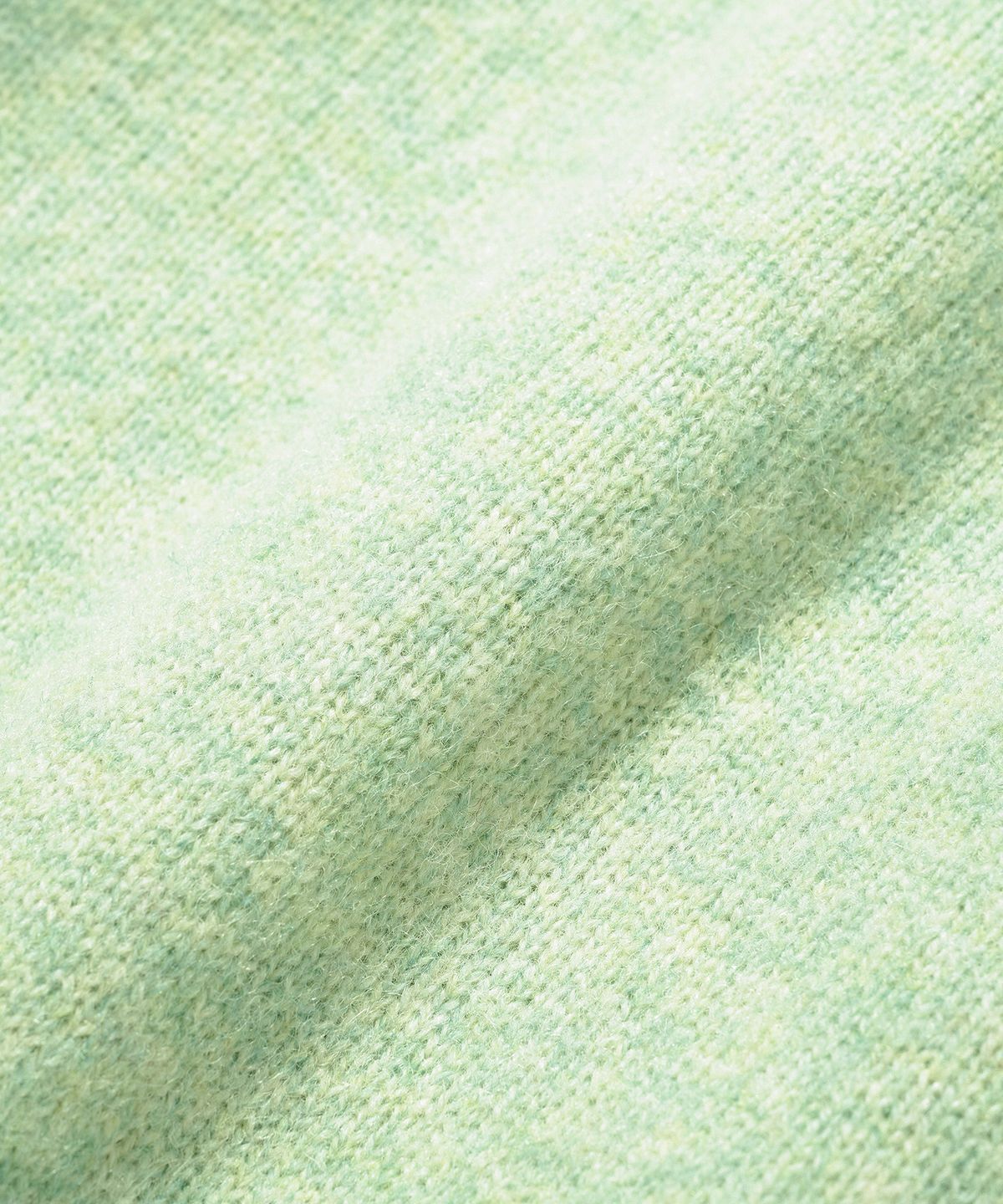 니티드(KNITTED) 쉐기독 울 100 라운드 가디건 MINT
