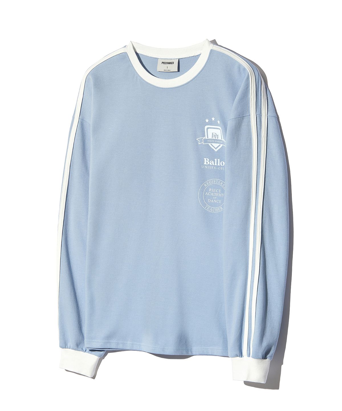 피스메이커(PIECE MAKER) TEAM TRACK JERSEY LS (SKY BLUE) (2TYPE)