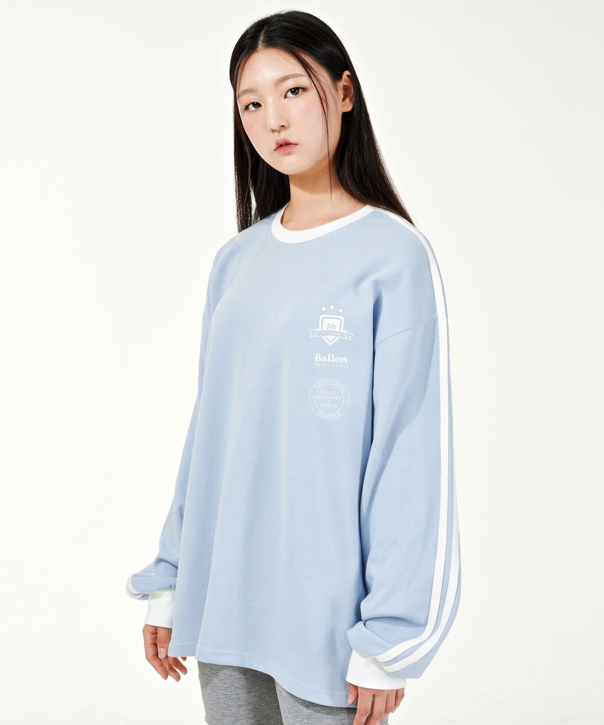 피스메이커(PIECE MAKER) TEAM TRACK JERSEY LS (SKY BLUE) (2TYPE)