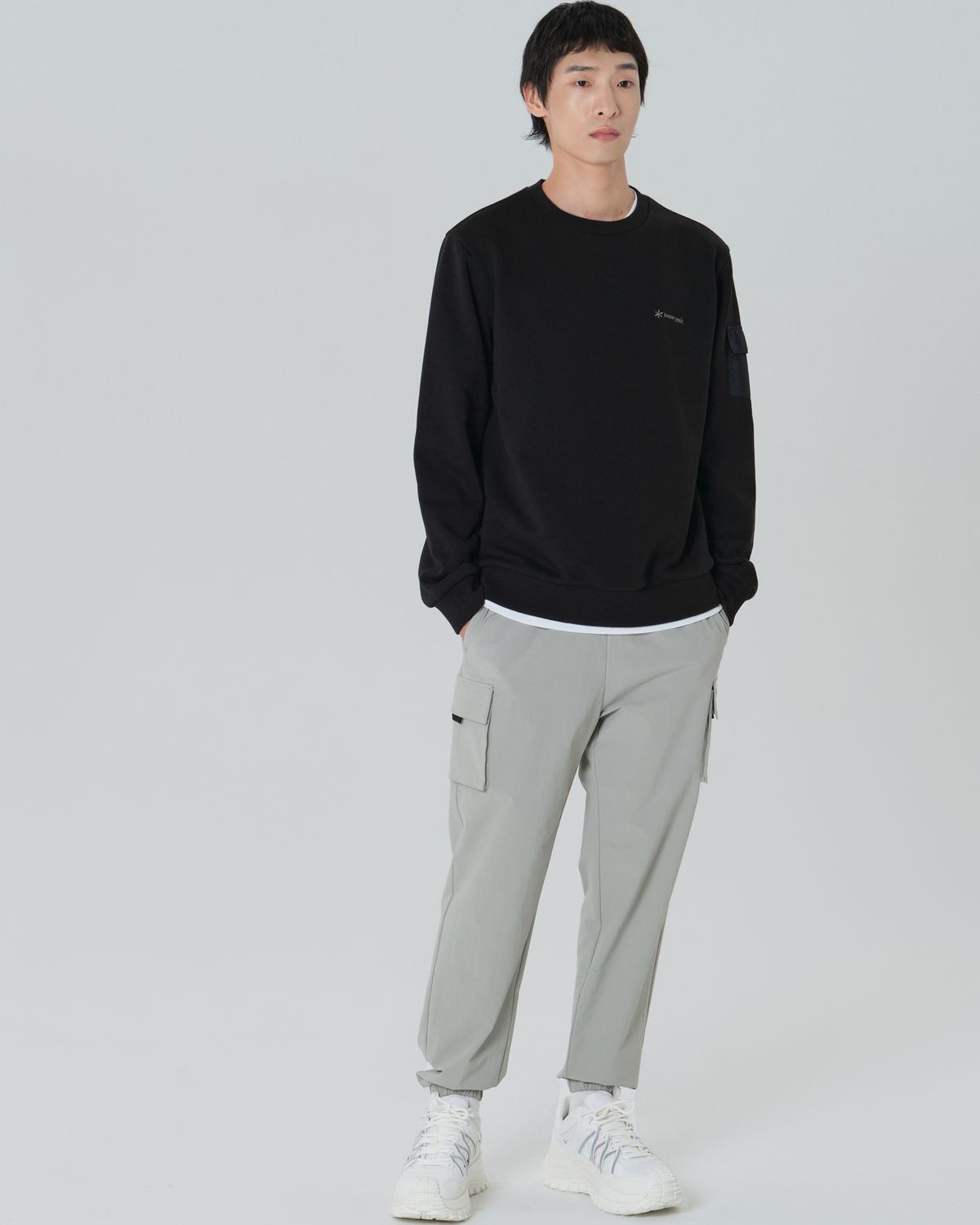 스노우피크 어패럴(SNOWPEAK APPAREL) 랜더 스니커즈 Off White (S23FUFCR60)