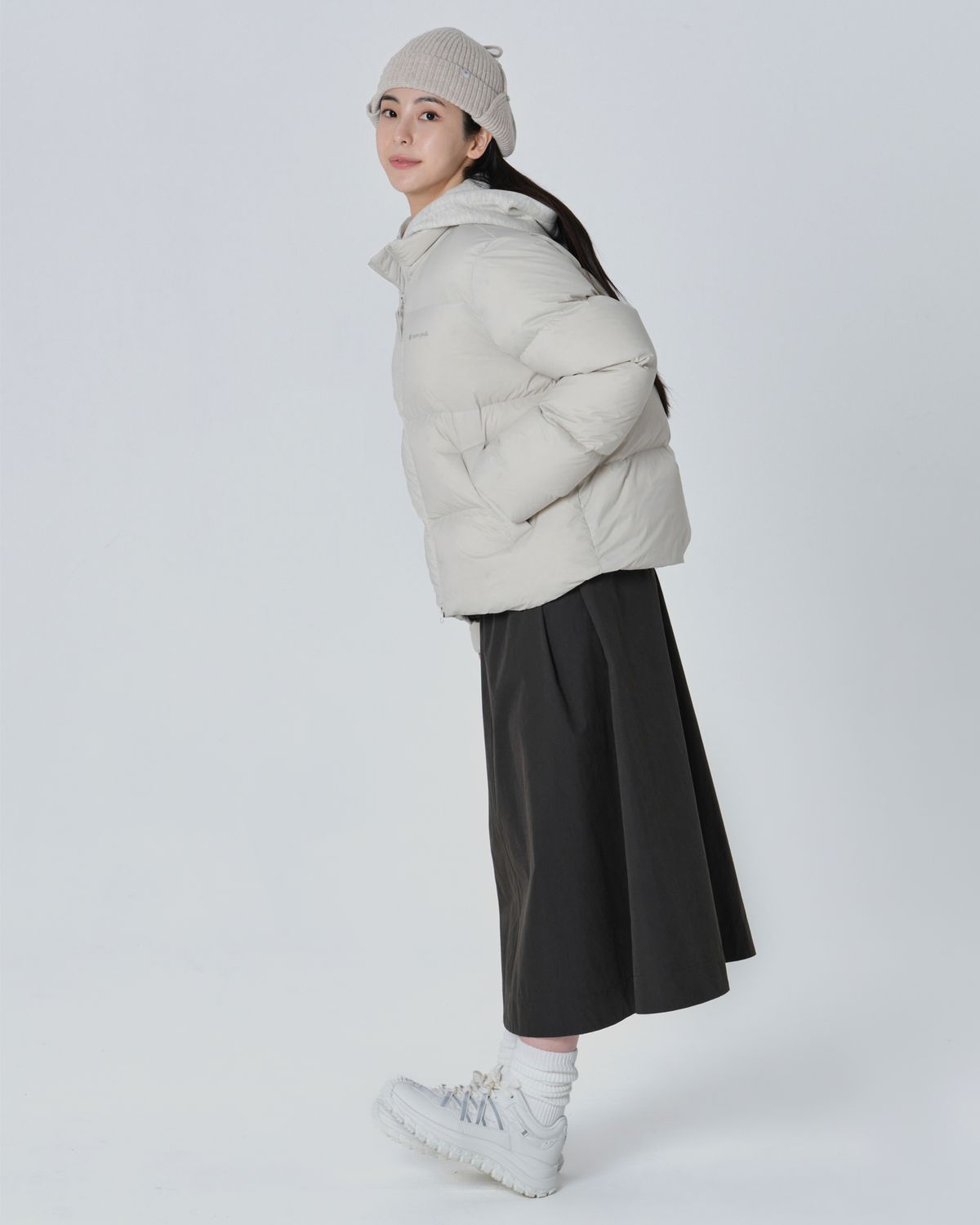스노우피크 어패럴(SNOWPEAK APPAREL) 랜더 스니커즈 Off White (S23FUFCR60)
