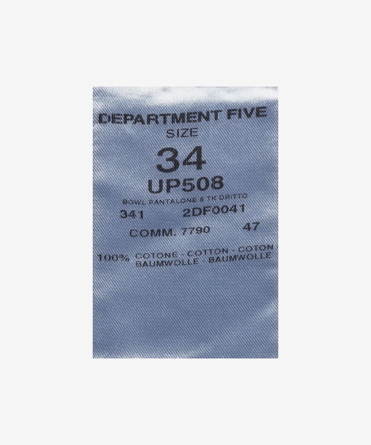 디파트먼트 파이브(DEPARTMENT FIVE) 레귤러 핏 데님 팬츠 - 데님 / UP5082DF0041812