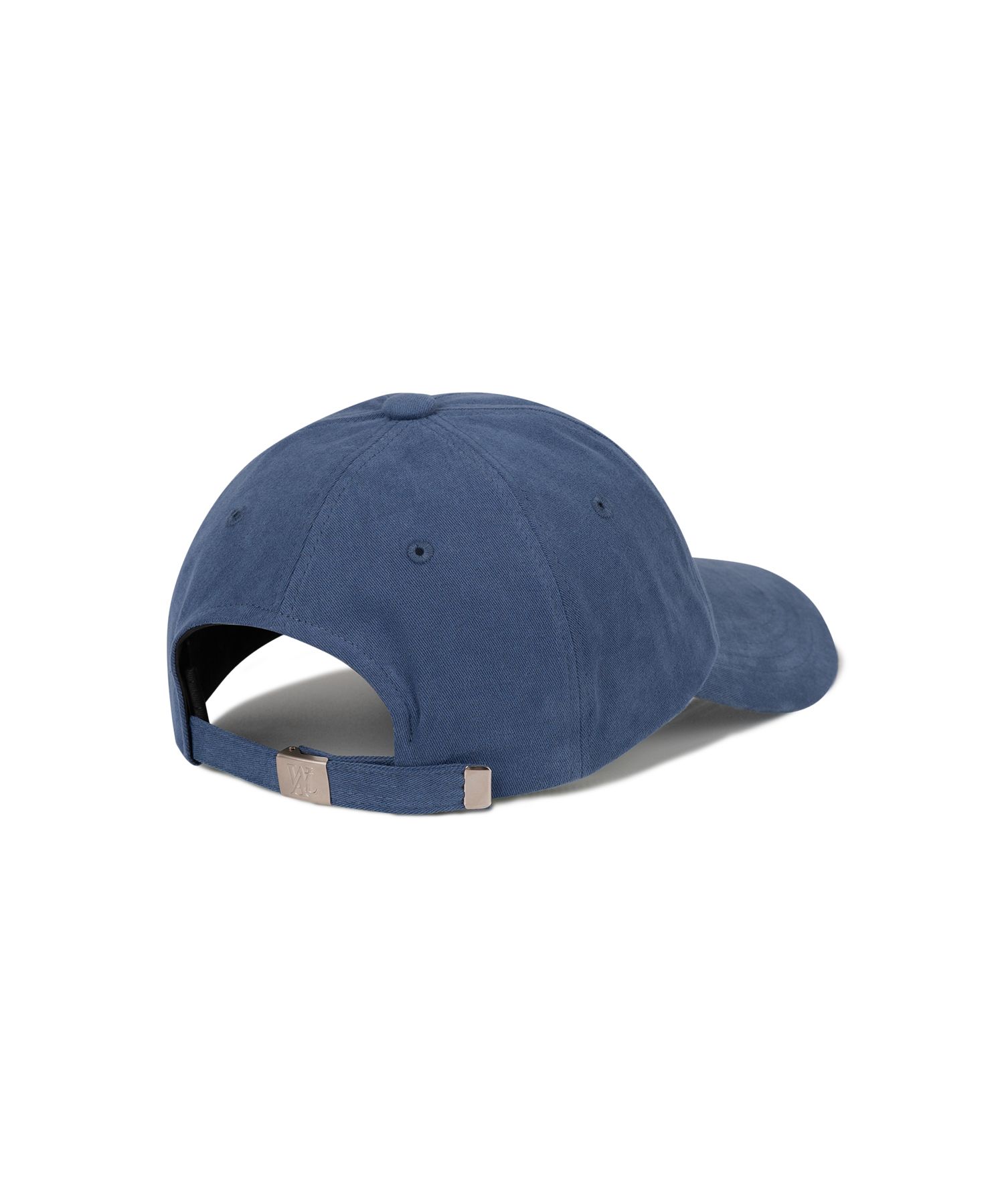 MUSINSA | WOOALONG Signature low ball cap - BLUE