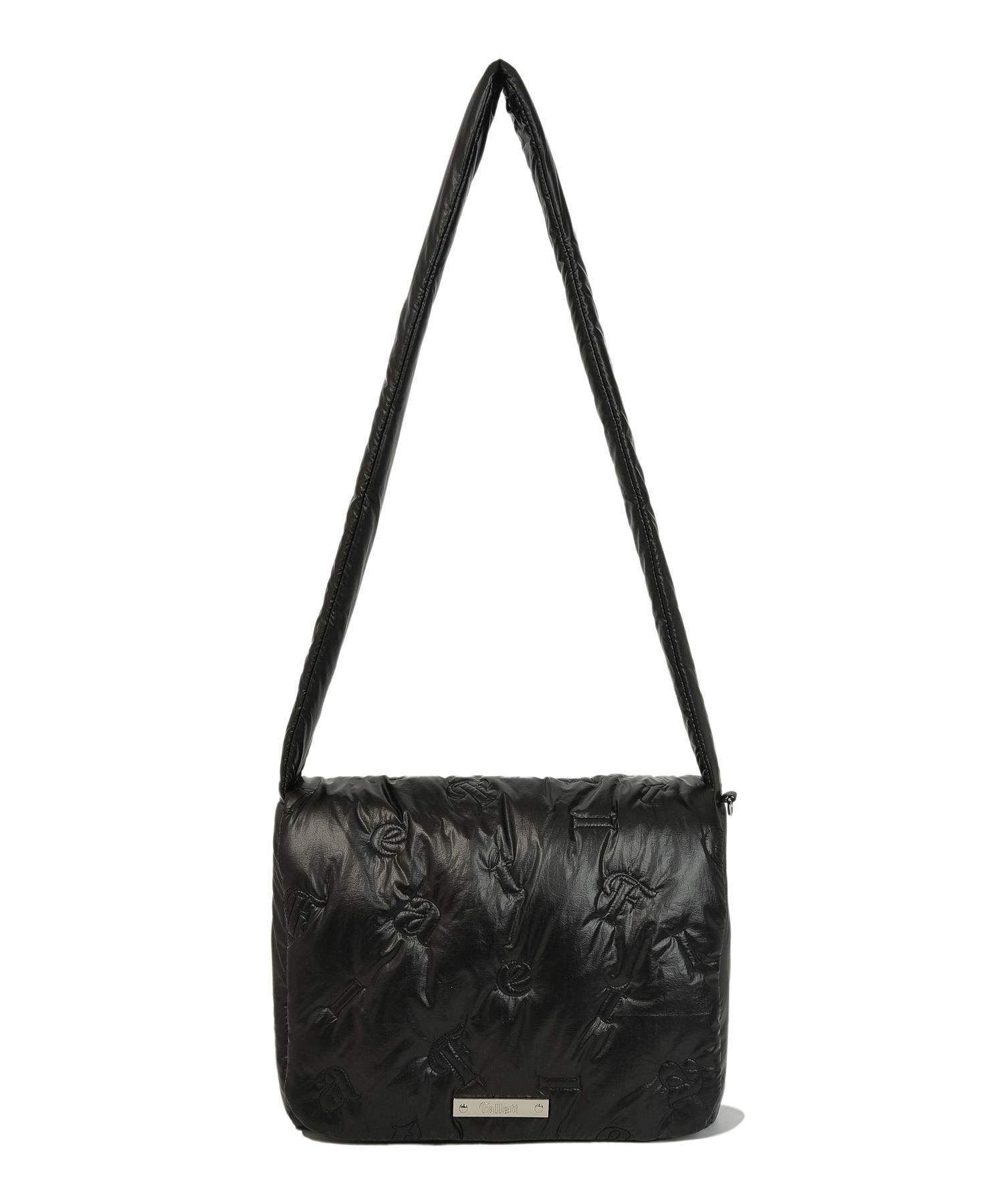 ★関税込★FALLETT★LETTERING QUILTING FLAP CROSS BAG★ org.jpg