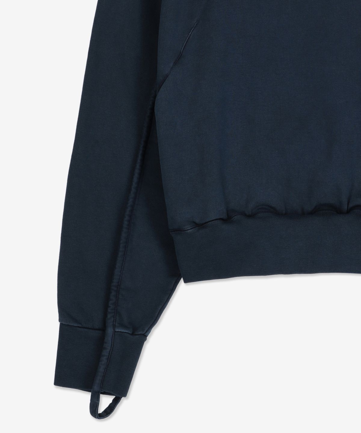 자크뮈스(JACQUEMUS) 오가닉 코튼 후드 - 네이비 / 226JS0532087390