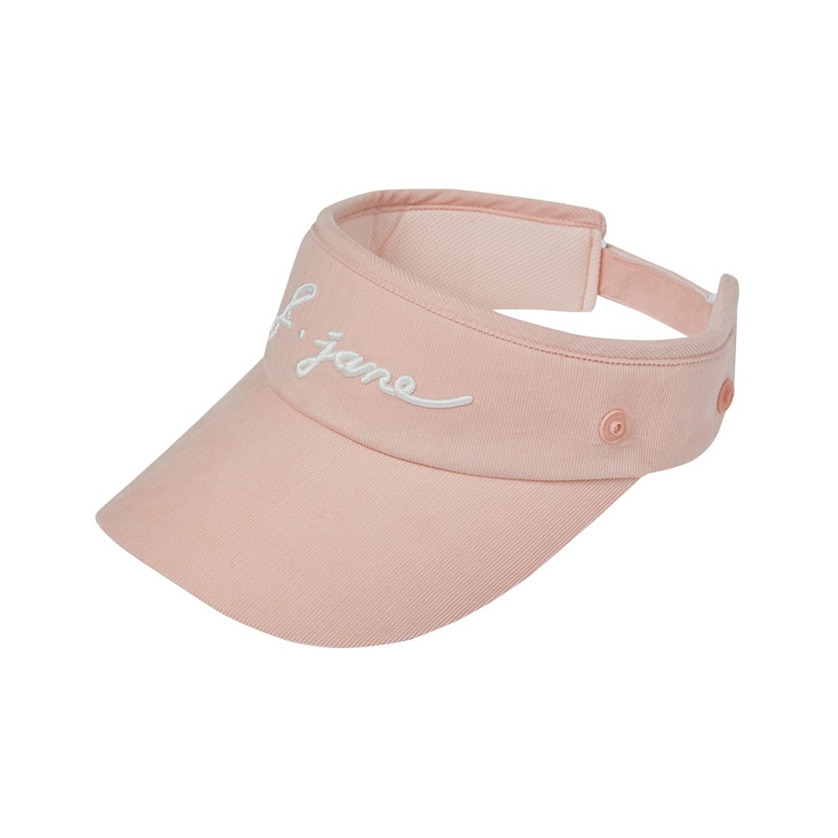 제이제인(J.JANE) 투웨이 퍼 귀도리 썬캡 (Peach)