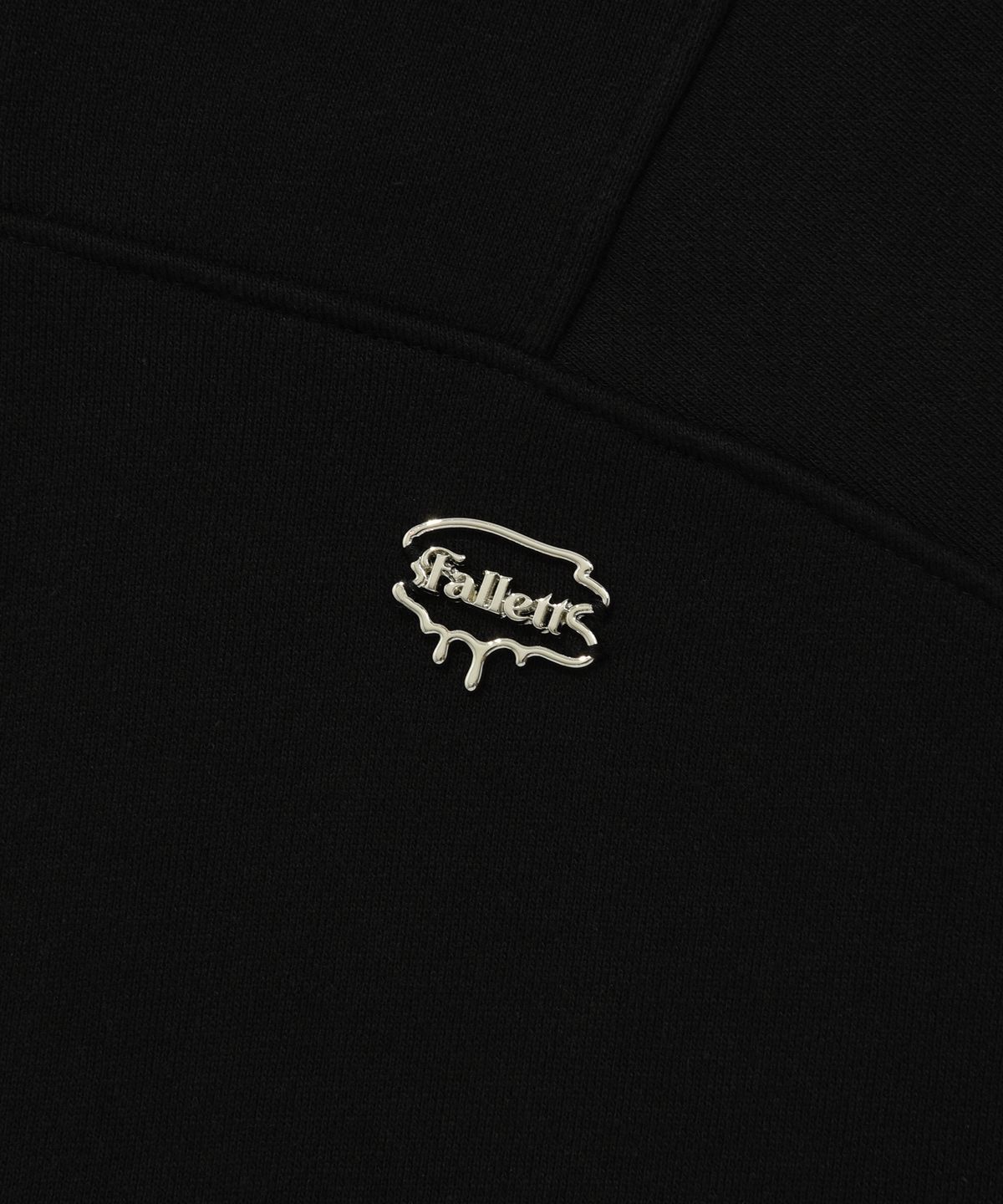 팔렛(FALLETT) 하프 집업 맨투맨 블랙