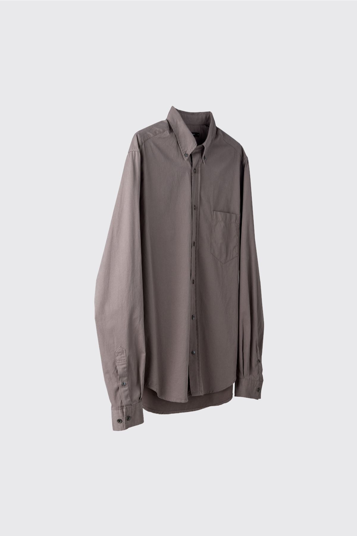 해칭룸(HATCHINGROOM) Out Button Shirt Rose Brown