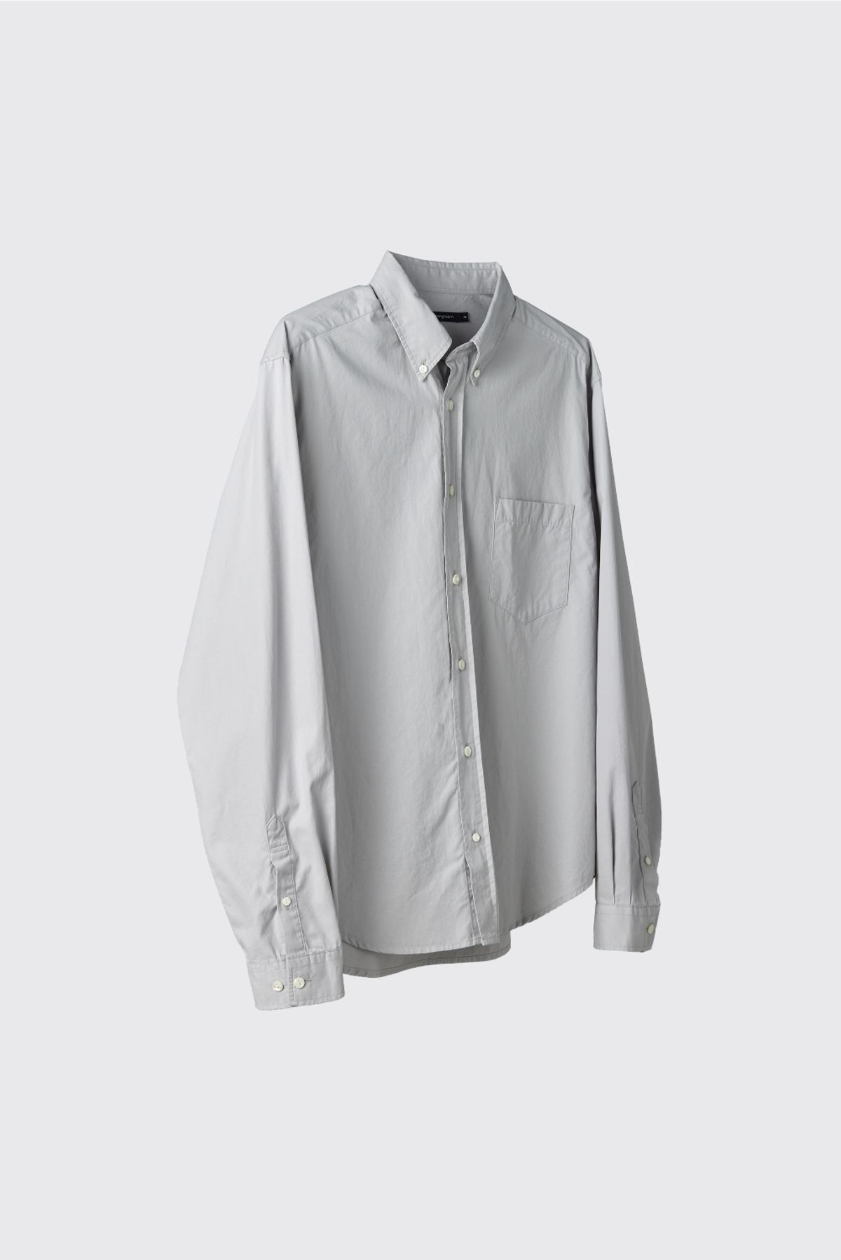 해칭룸(HATCHINGROOM) Out Button Shirt Silver
