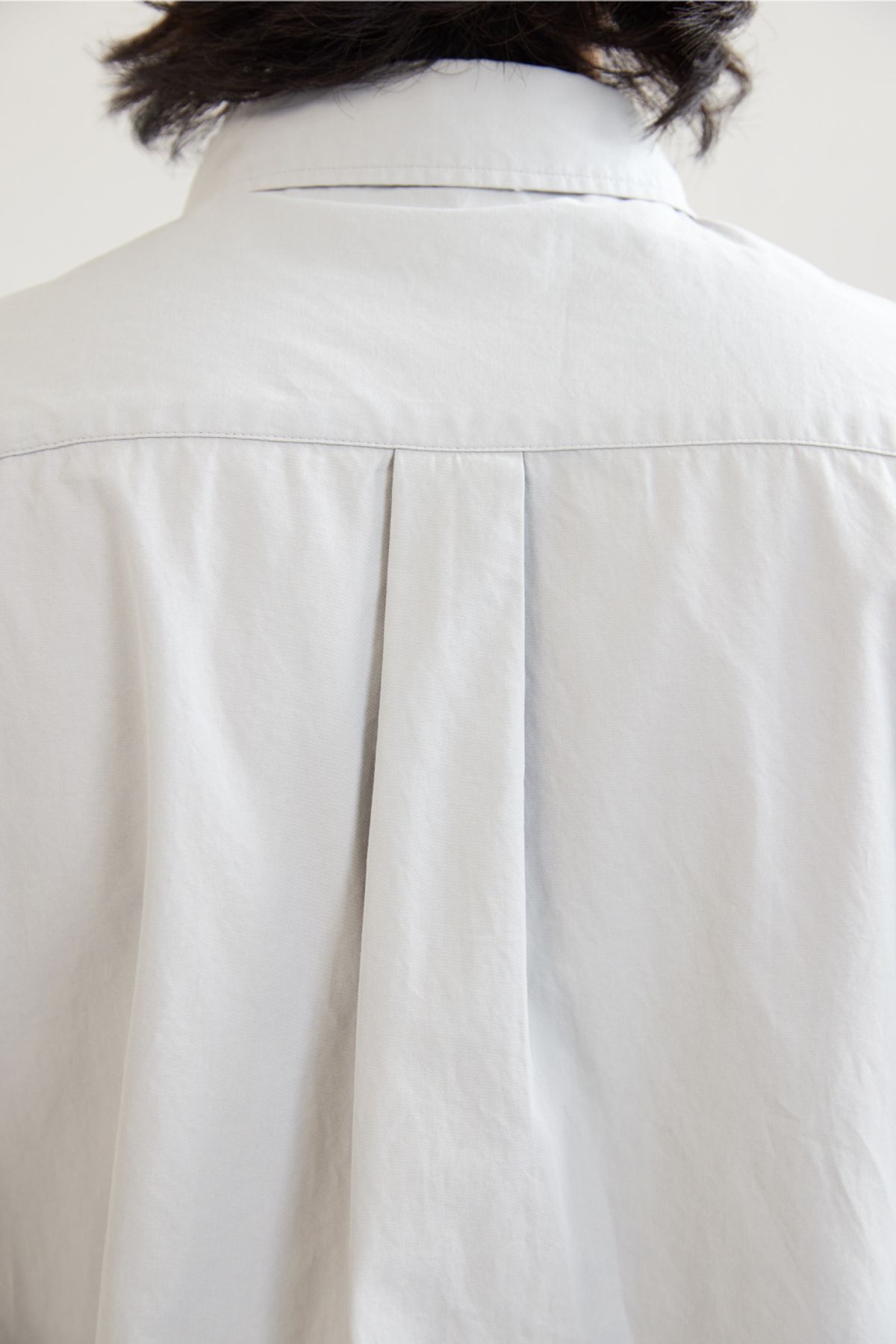해칭룸(HATCHINGROOM) Out Button Shirt Silver