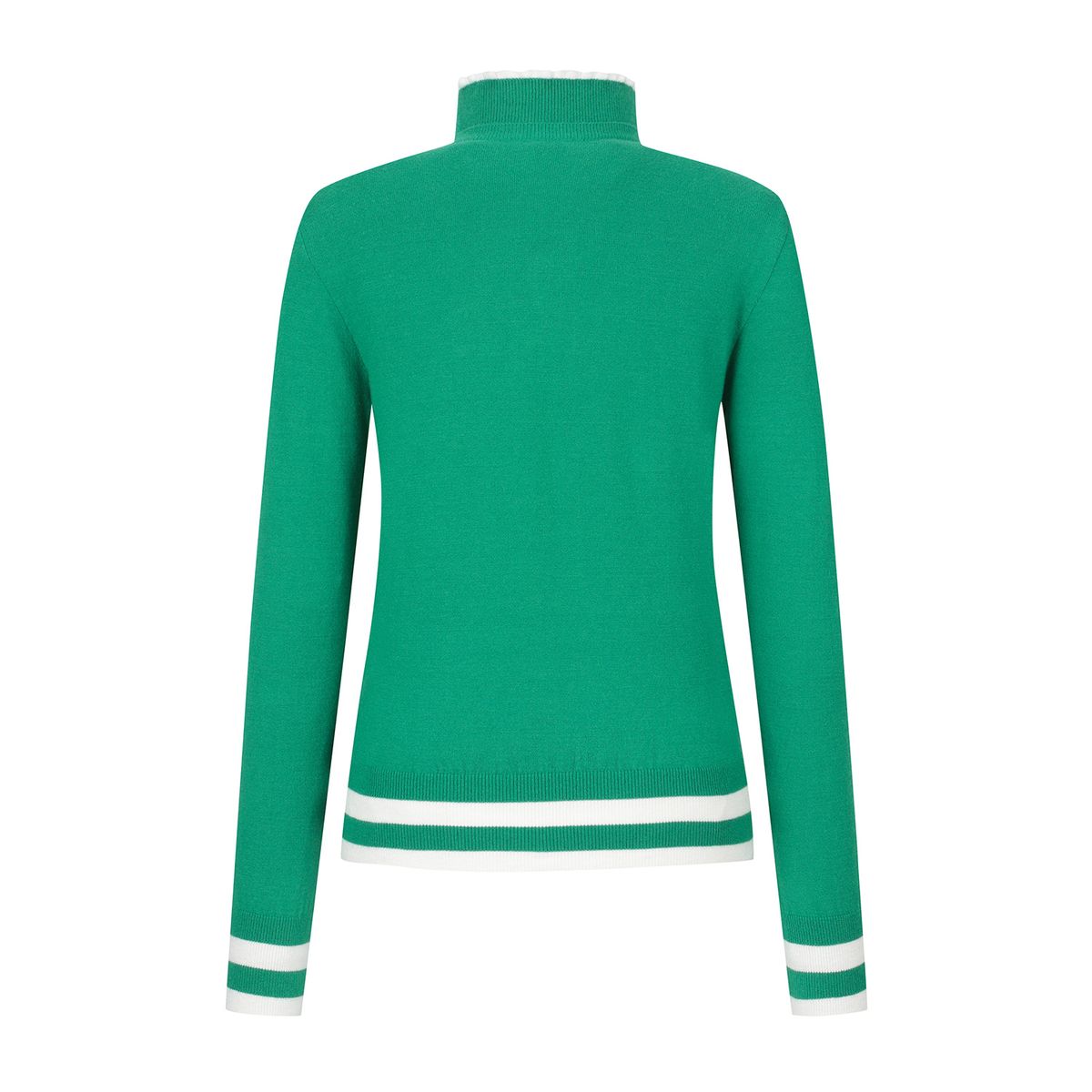 마틴골프(MARTINE GOLF) Tip Stripe Knit Sweater_D/Khaki