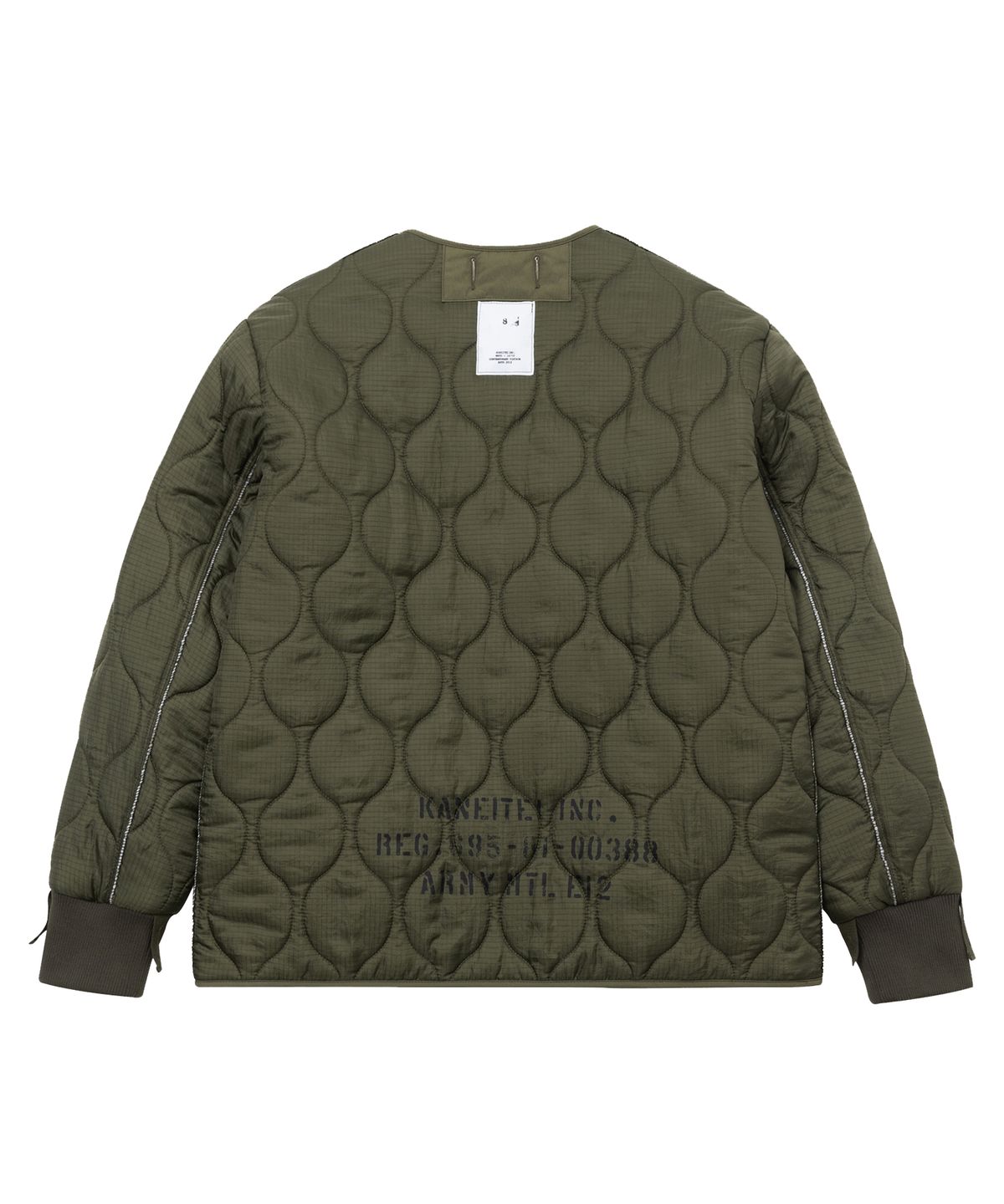 카네이테이(KANEITEI) M65 QUILTING JACKET (OLIVE DRAB)
