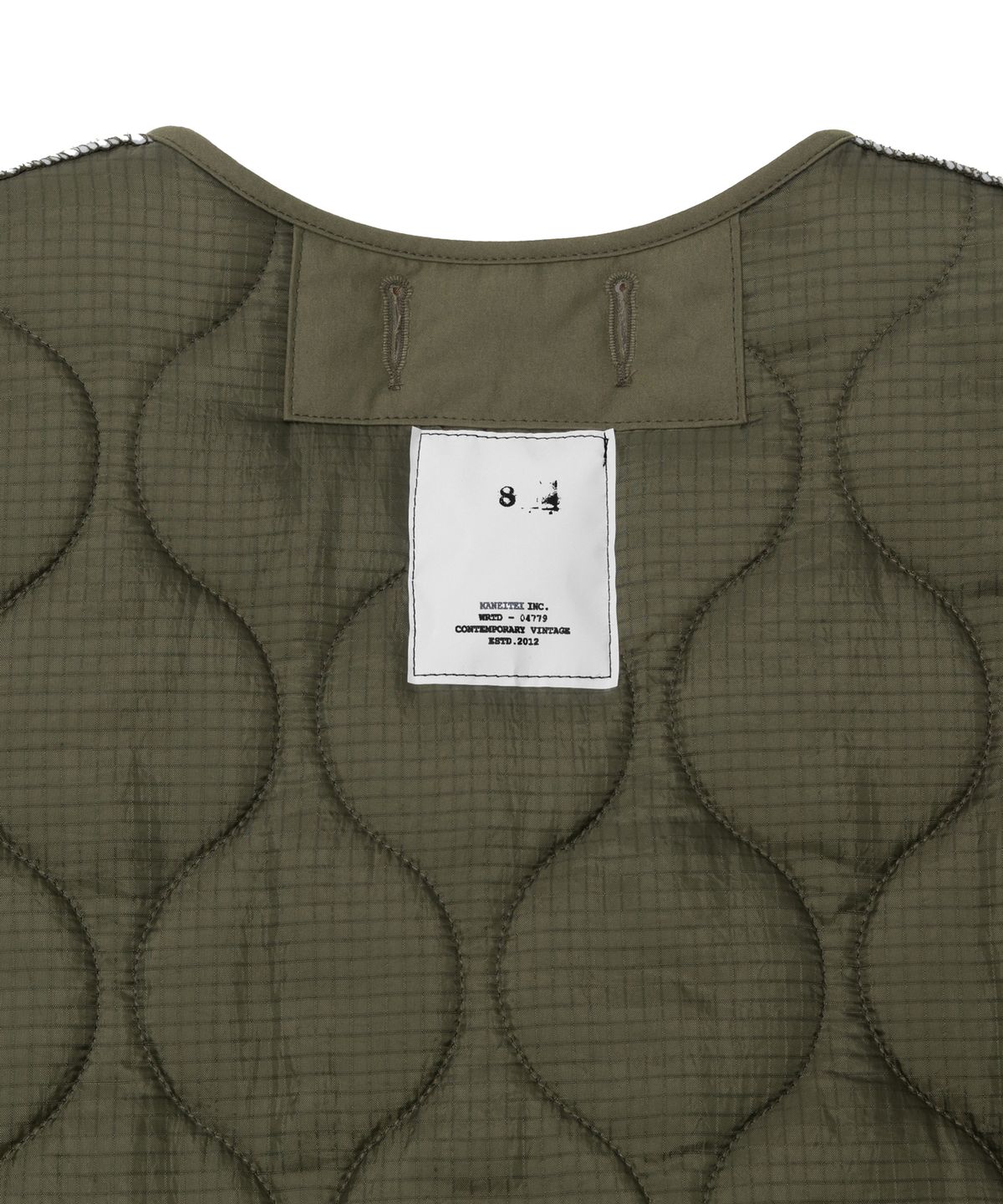 카네이테이(KANEITEI) M65 QUILTING JACKET (OLIVE DRAB)