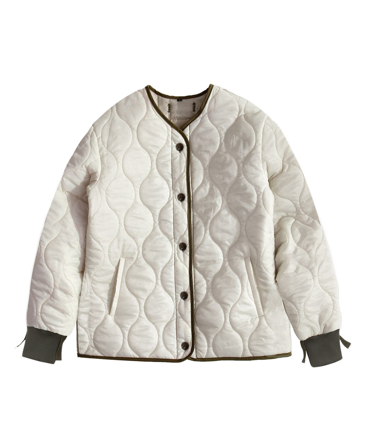 카네이테이(KANEITEI) M65 QUILTING JACKET (GRAY)