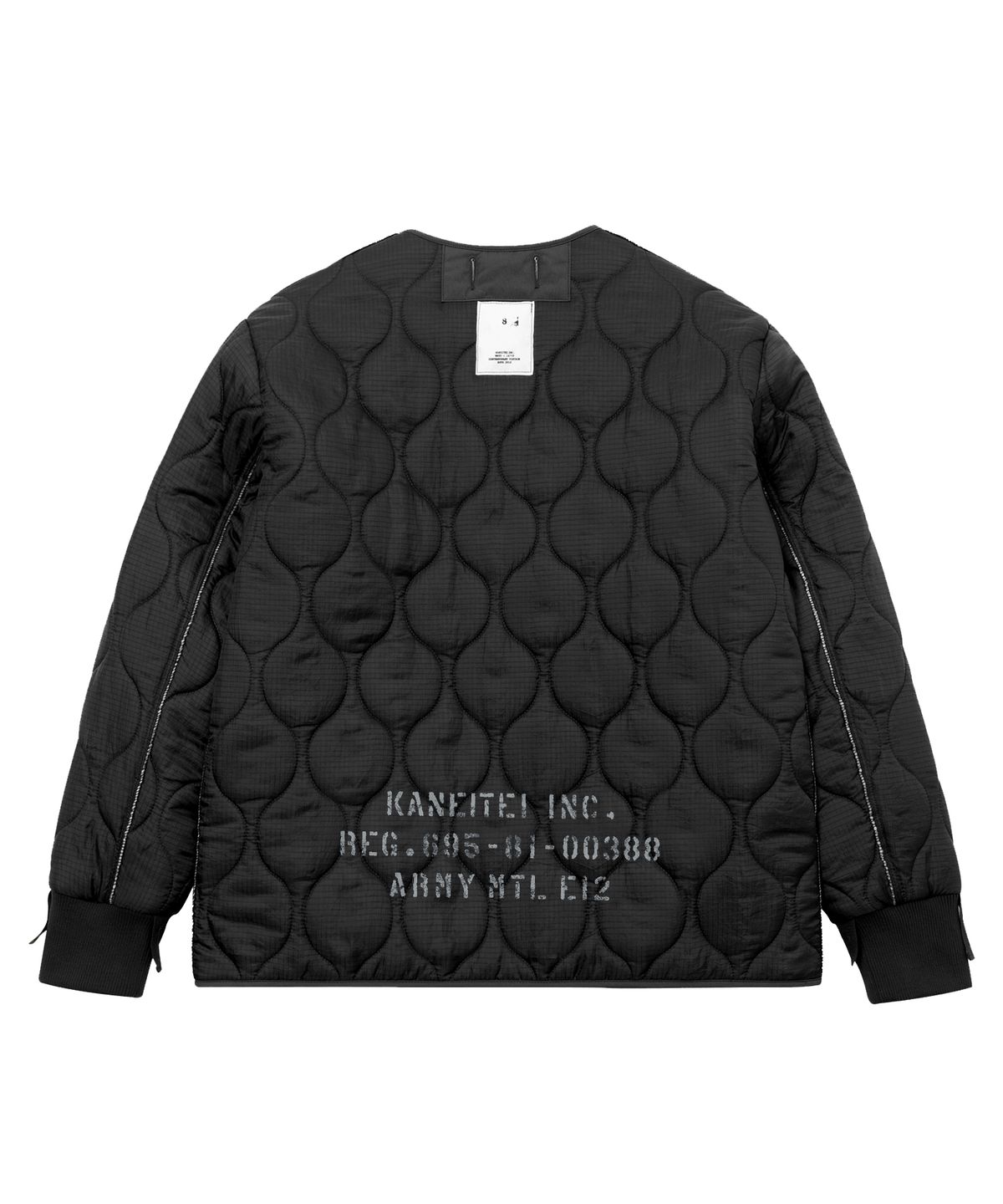 카네이테이(KANEITEI) M65 QUILTING JACKET (BLACK)