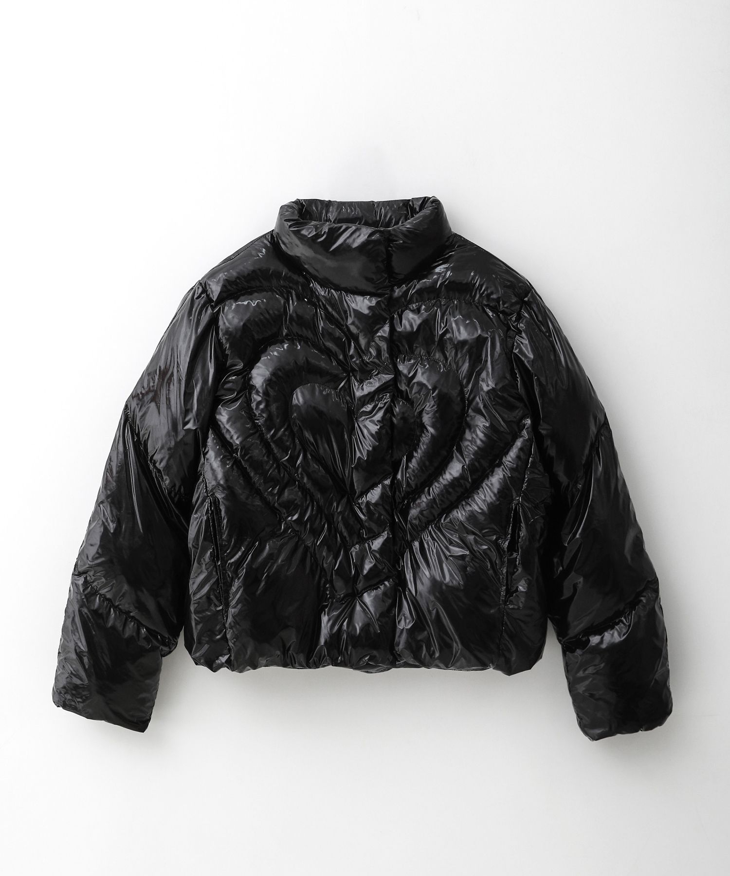 ☆送料・関税込☆Bad Blue★Heart Puffer Jacket★ BADBLUE(배드블루) Heart Puffer Jacket Skyblue | 신세계V