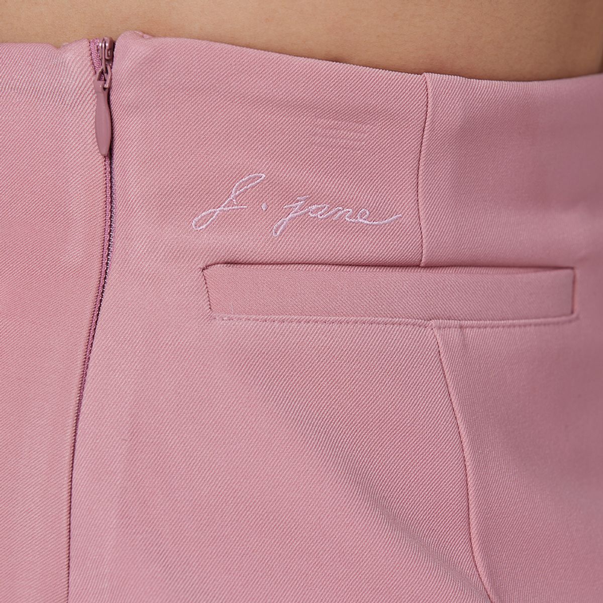 제이제인(J.JANE) 하트 쉐입 플리츠 스커트 (Pink)