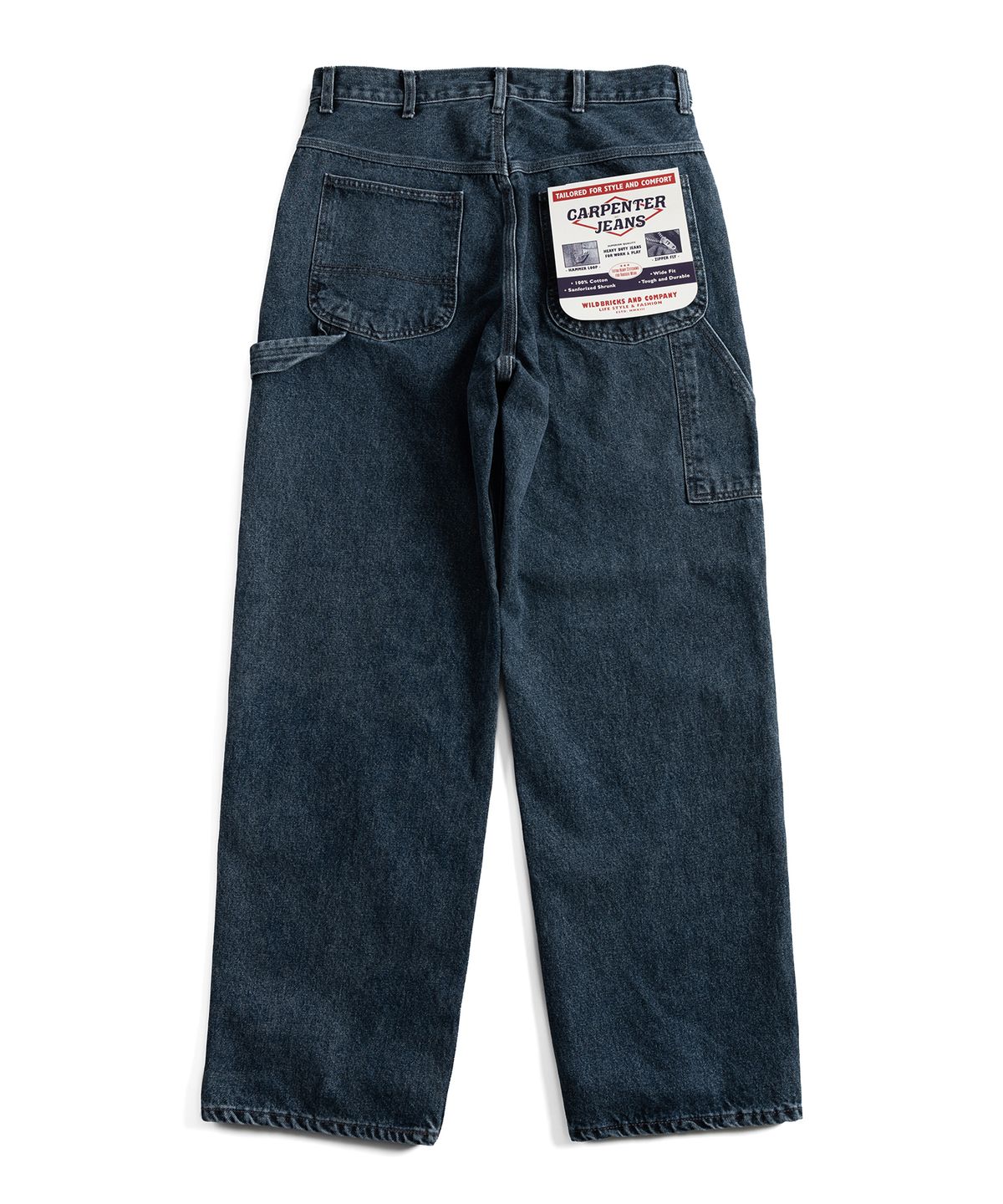 와일드 브릭스(WILD BRICKS) DB CARPENTER JEANS (dark blue)